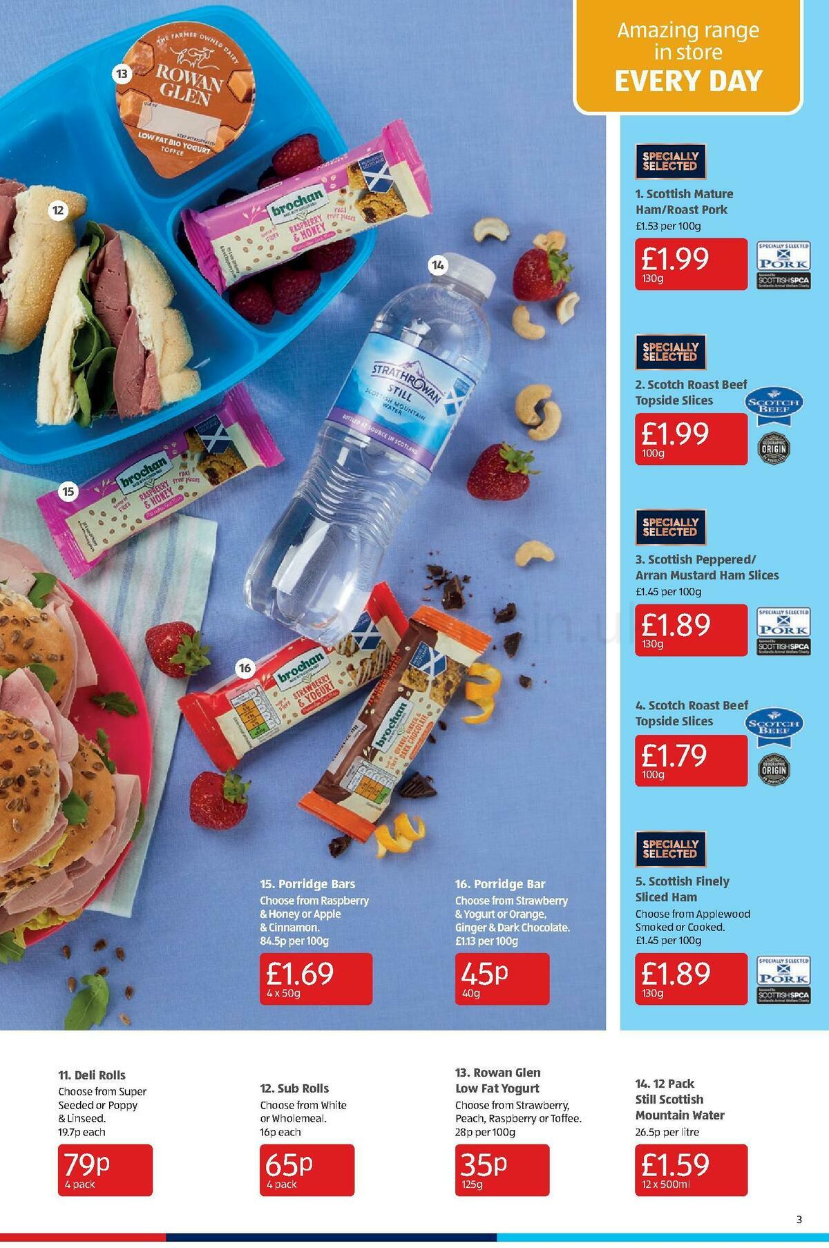 ALDI Scottish Offers from 14 August