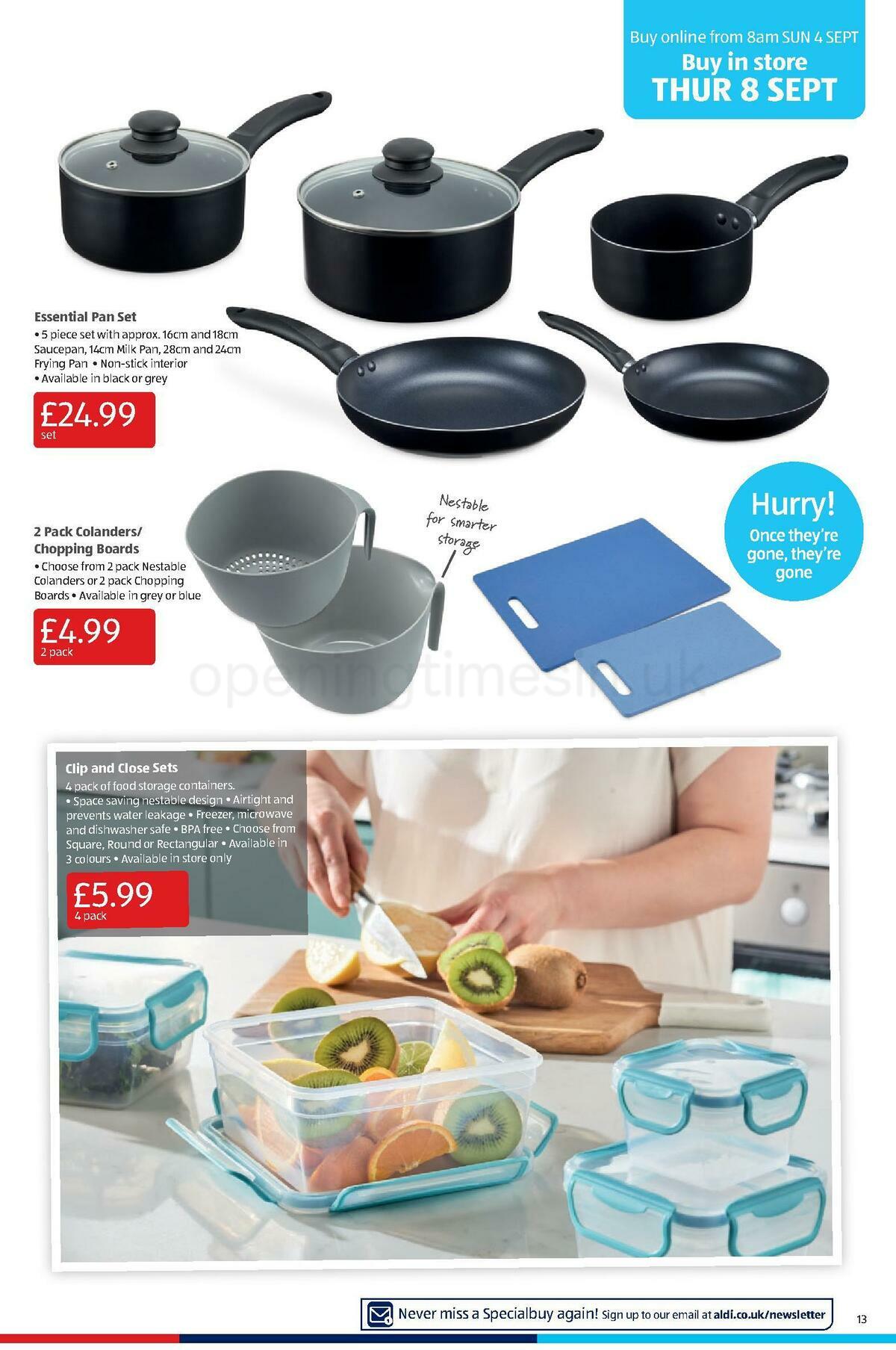 ALDI Offers from 4 September