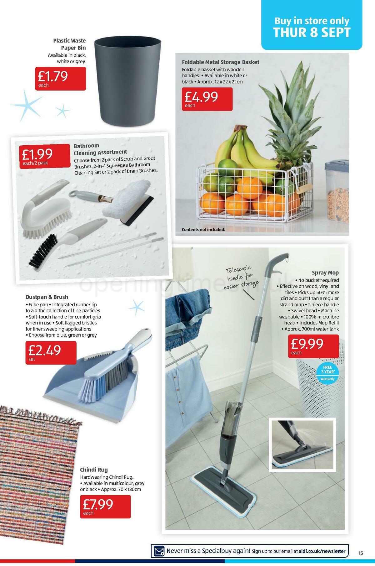 ALDI Offers from 4 September