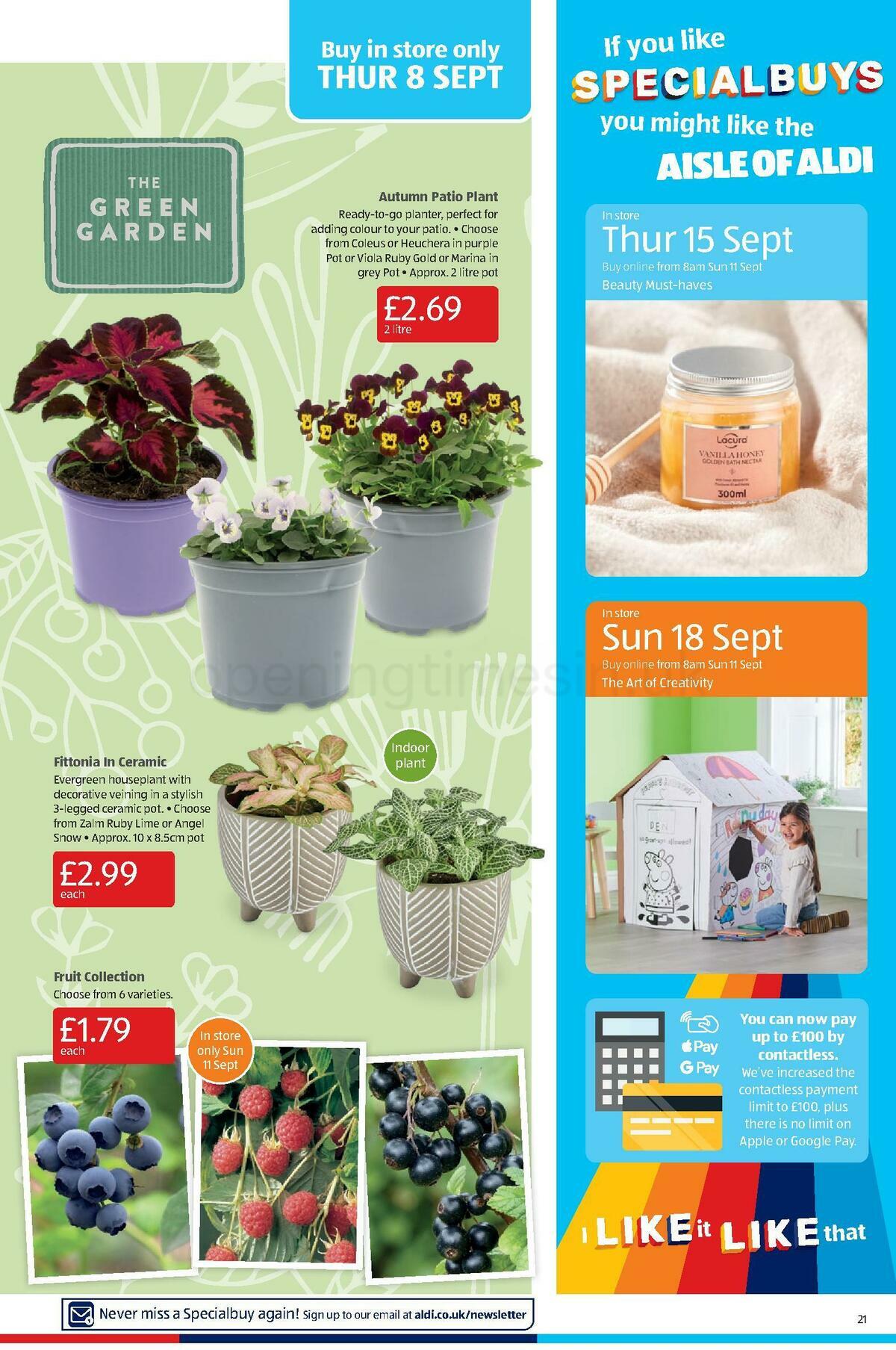 ALDI Offers from 4 September