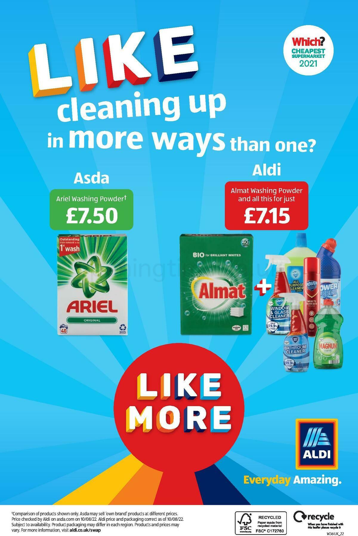 ALDI Offers from 4 September