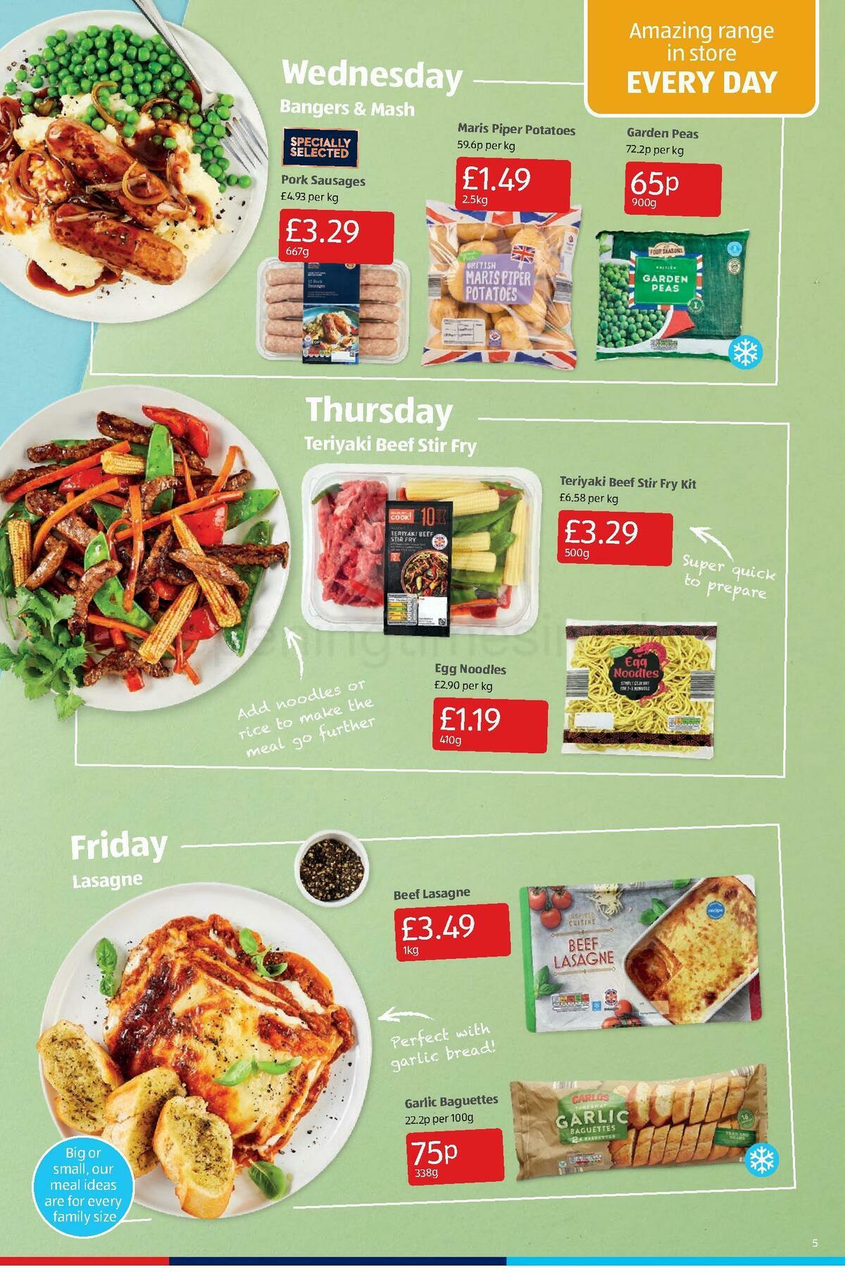 ALDI Offers from 4 September