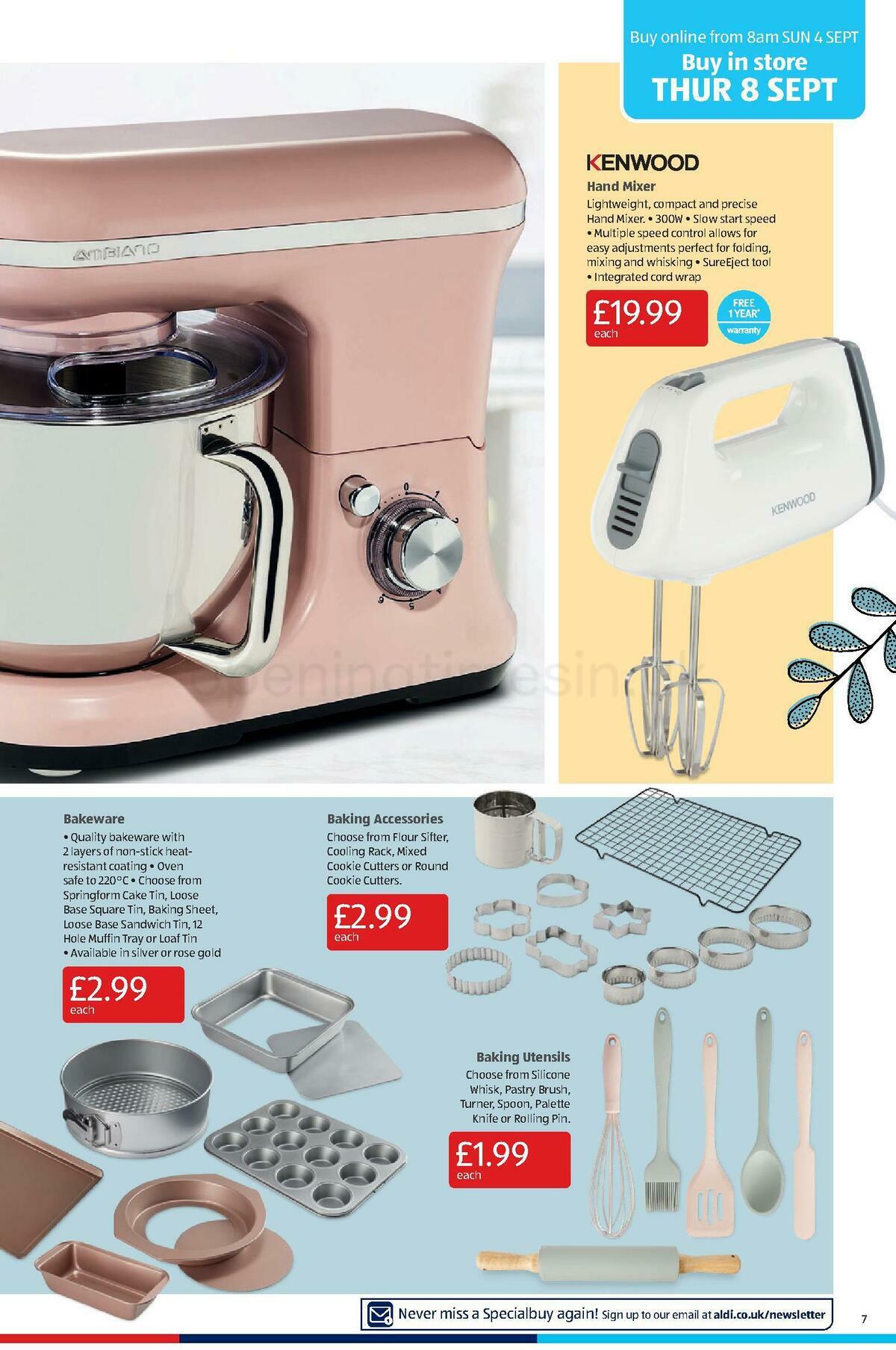 ALDI Offers from 4 September