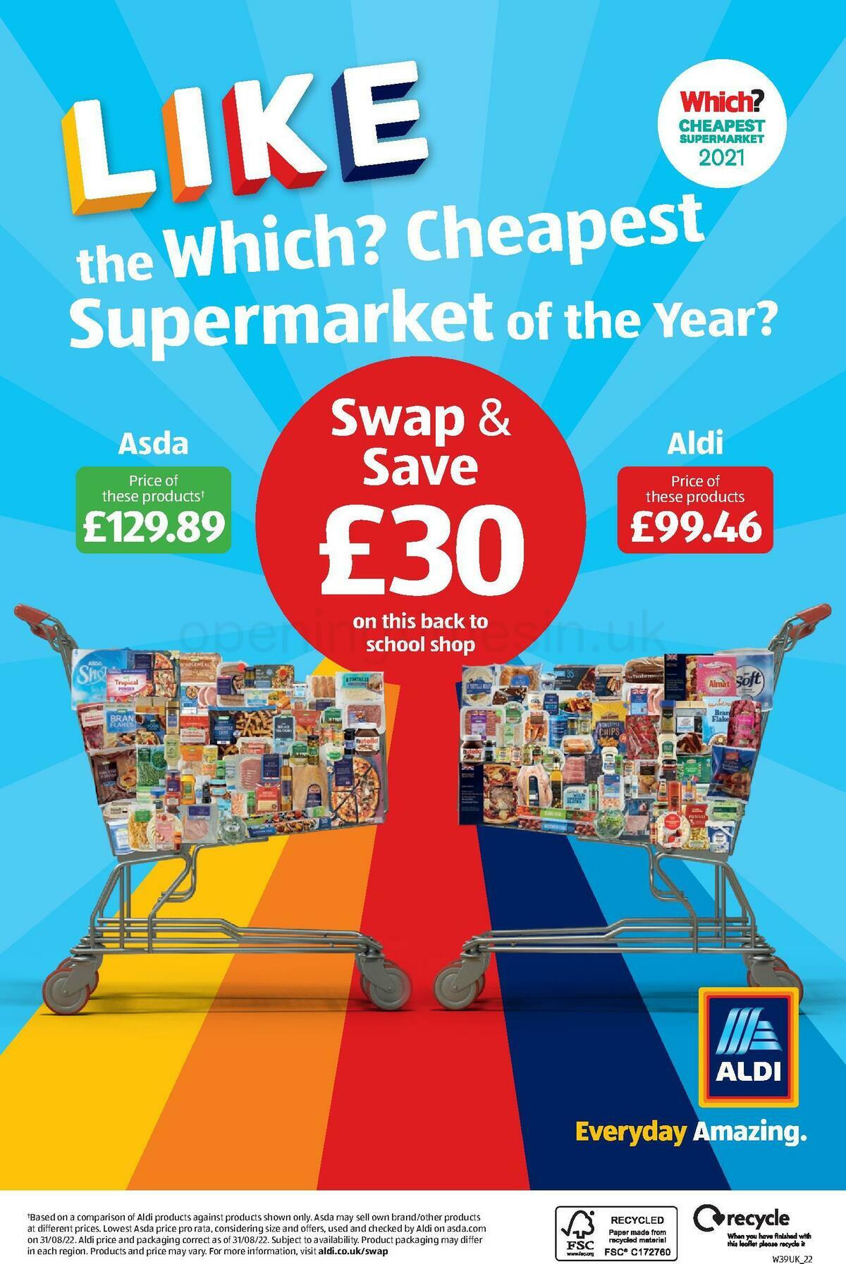 ALDI Offers from 25 September