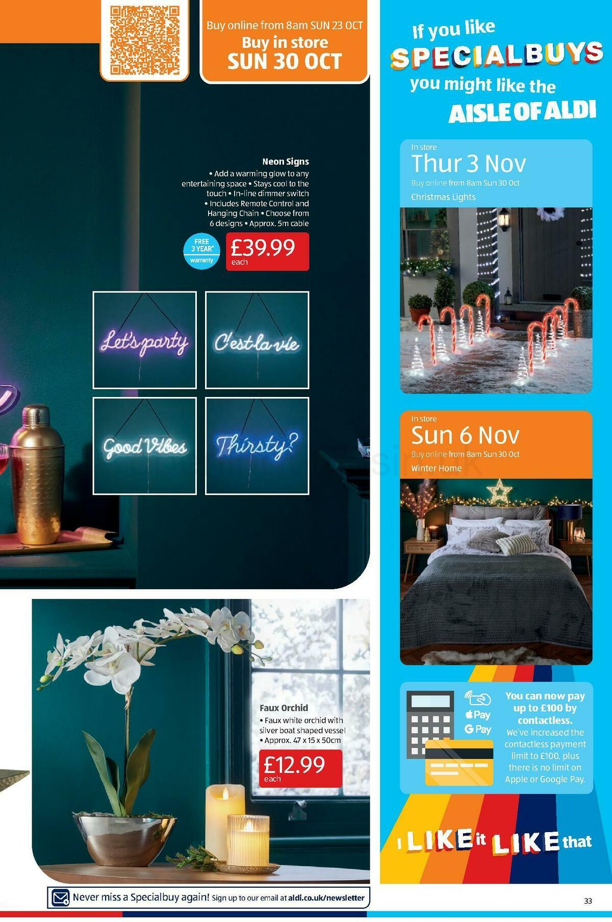 ALDI Offers from 23 October