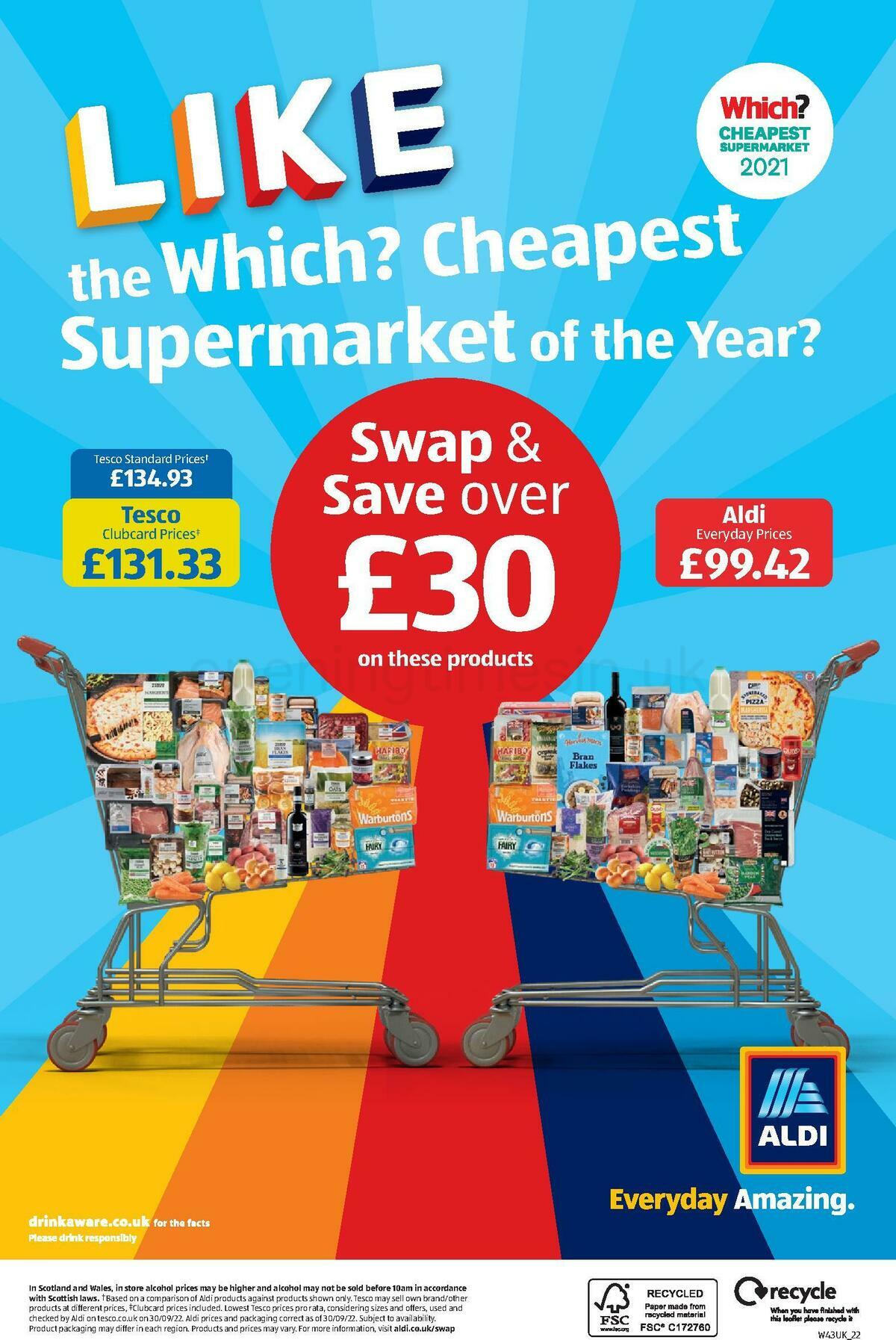 ALDI Offers from 23 October