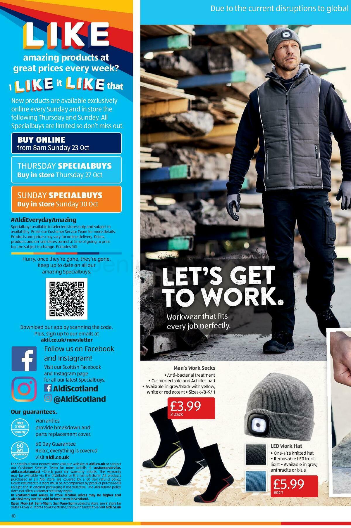 ALDI Scottish Offers from 23 October