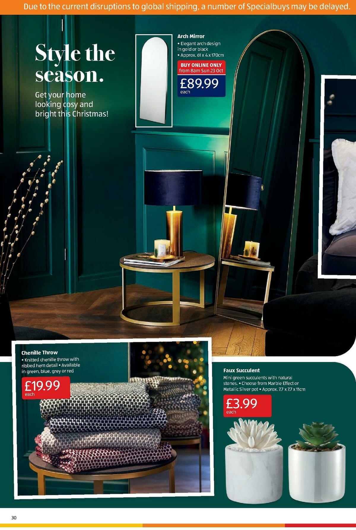 ALDI Scottish Offers from 23 October