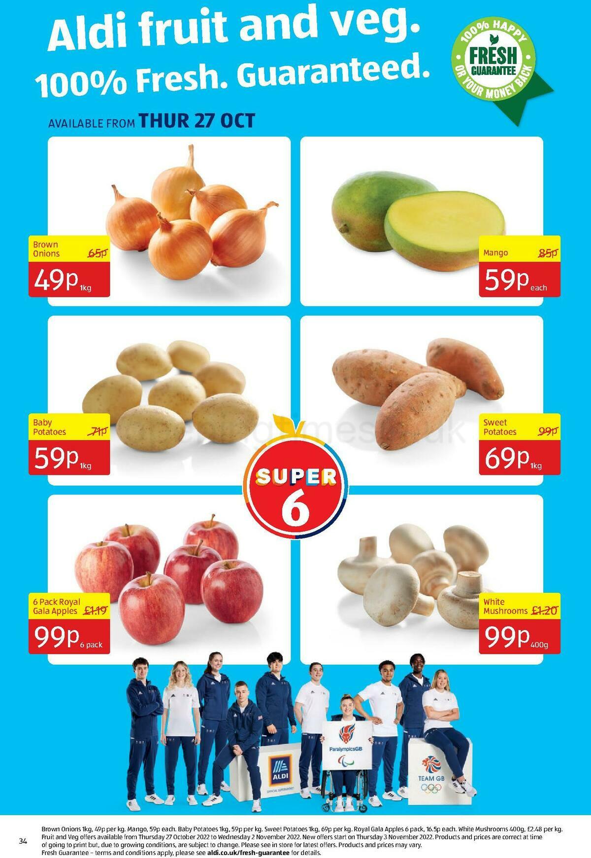 ALDI Scottish Offers from 23 October