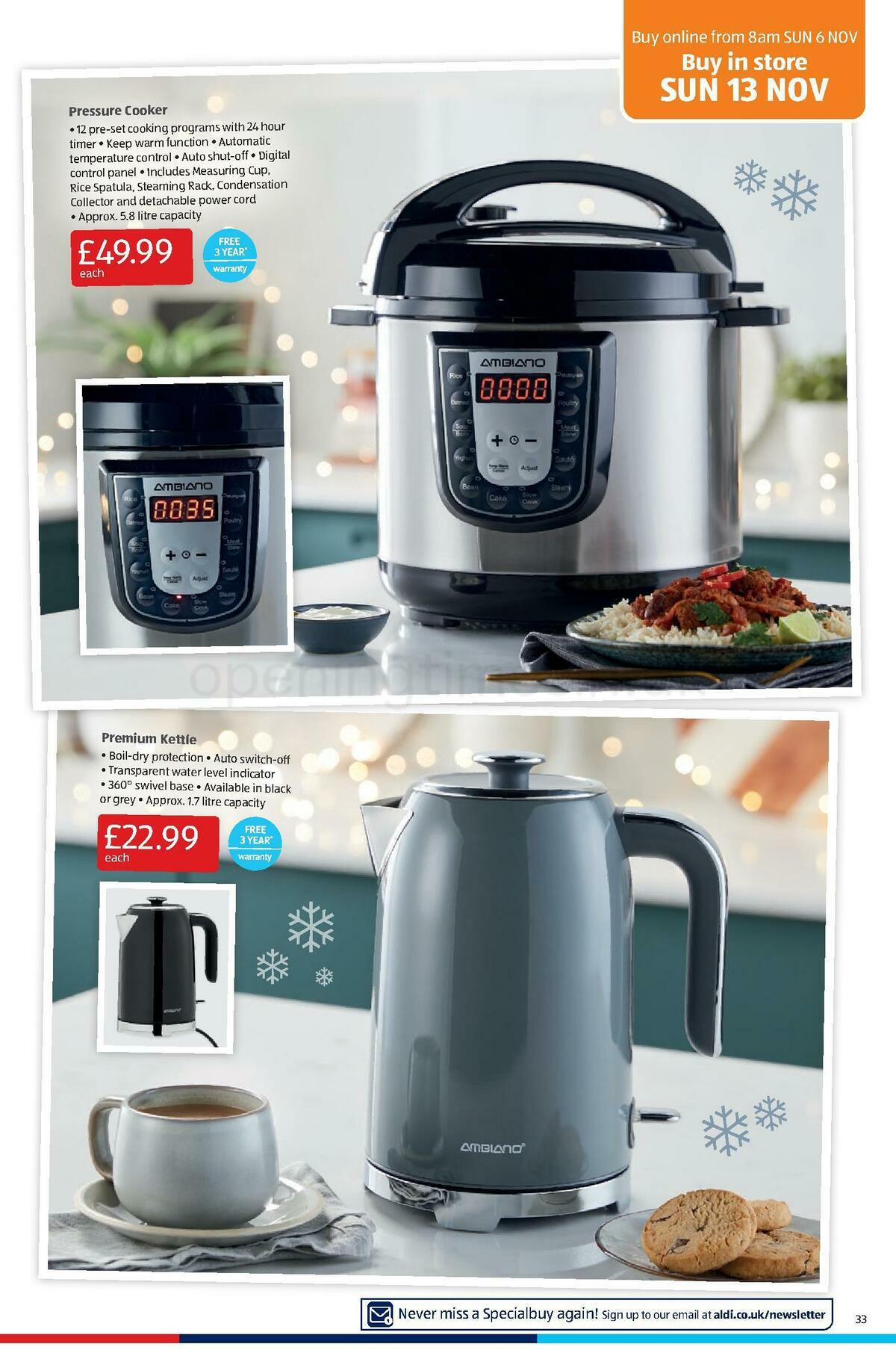 ALDI Offers from 6 November