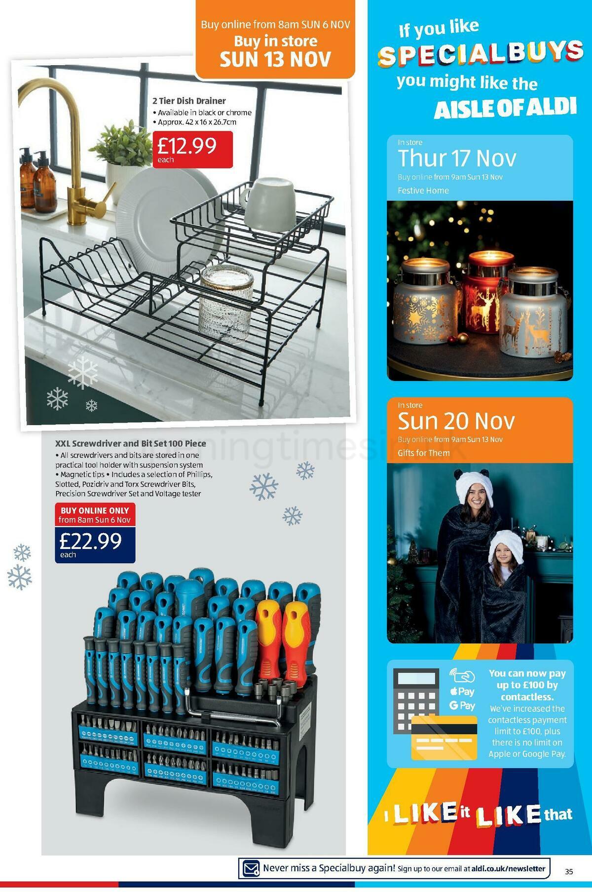 ALDI Offers from 6 November