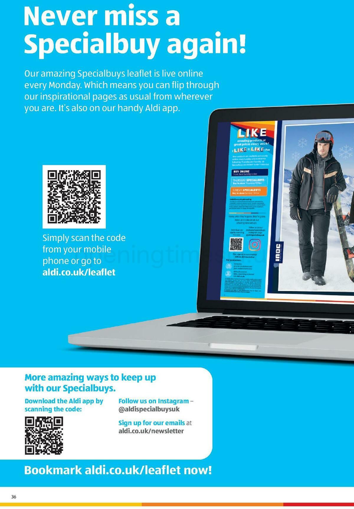 ALDI Offers from 6 November