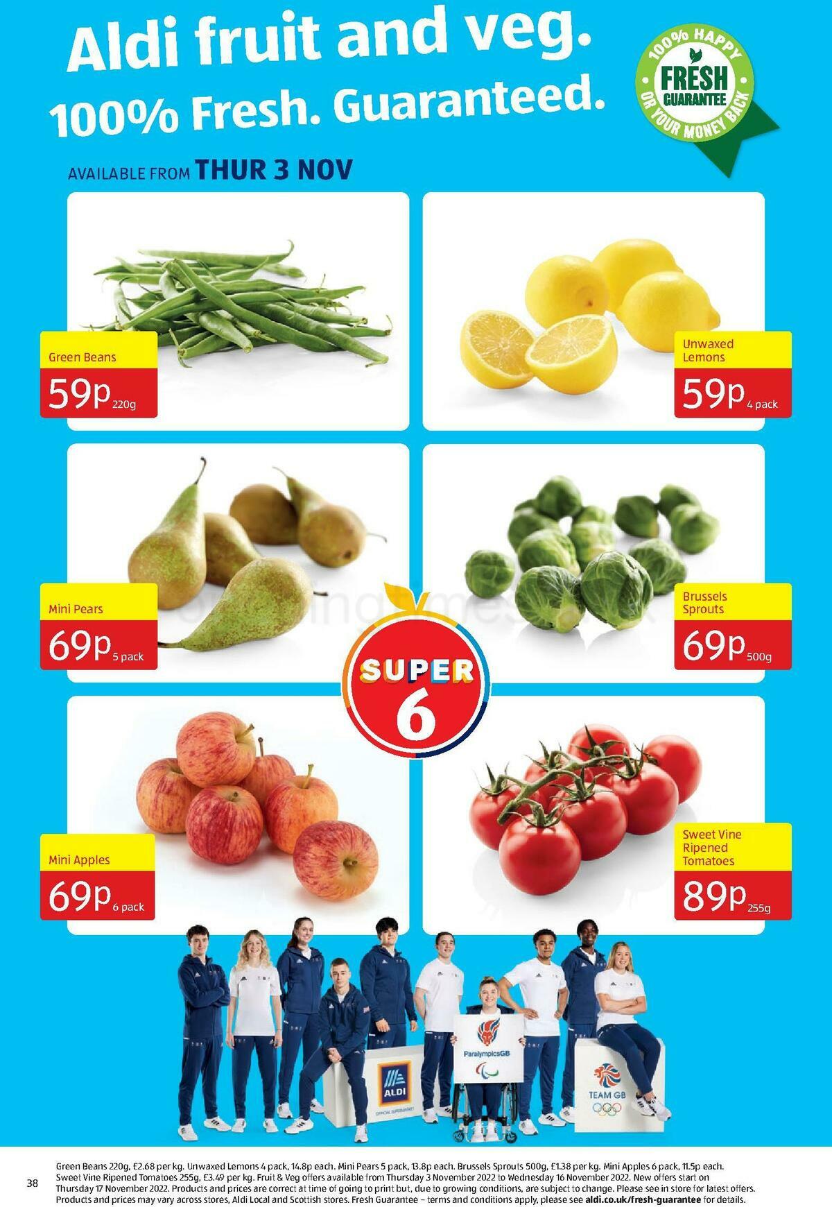 ALDI Offers from 6 November