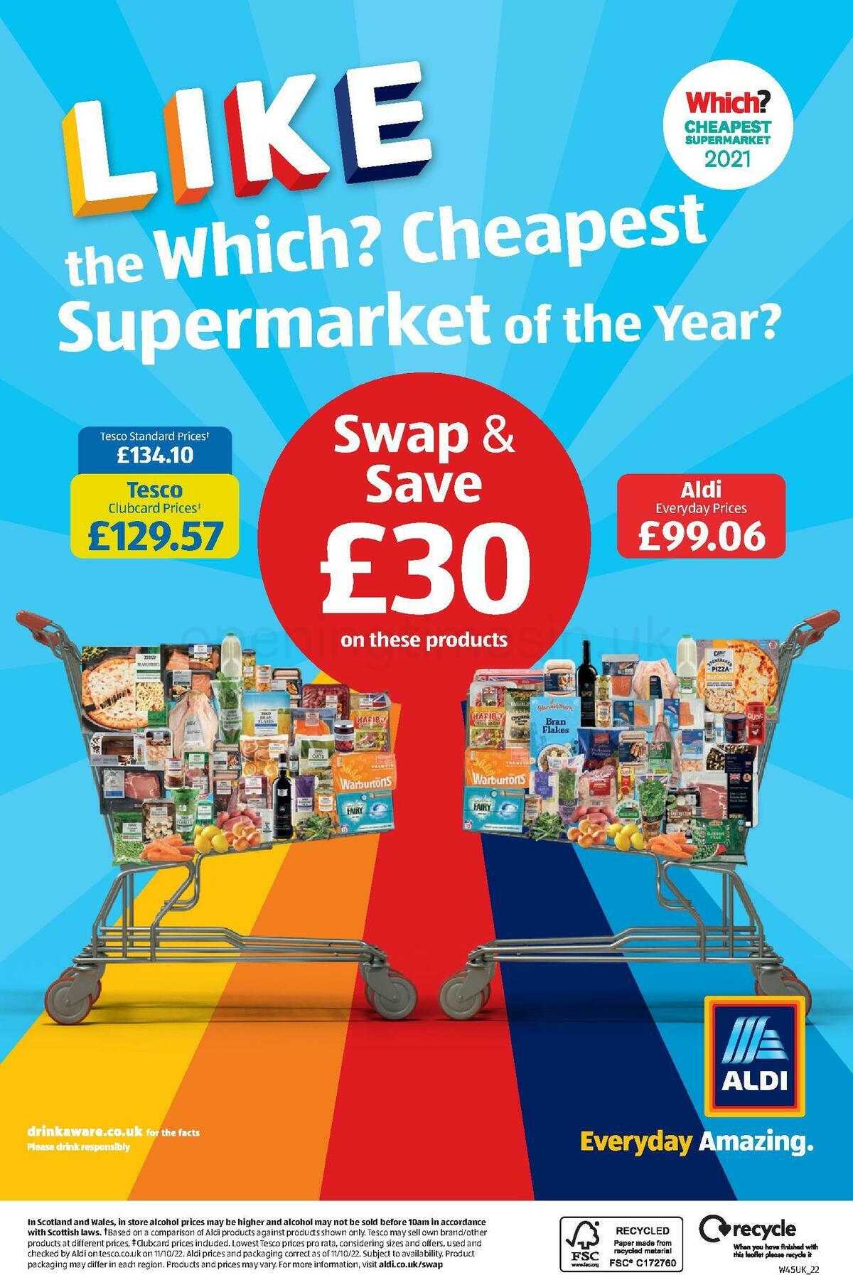 ALDI Offers from 6 November