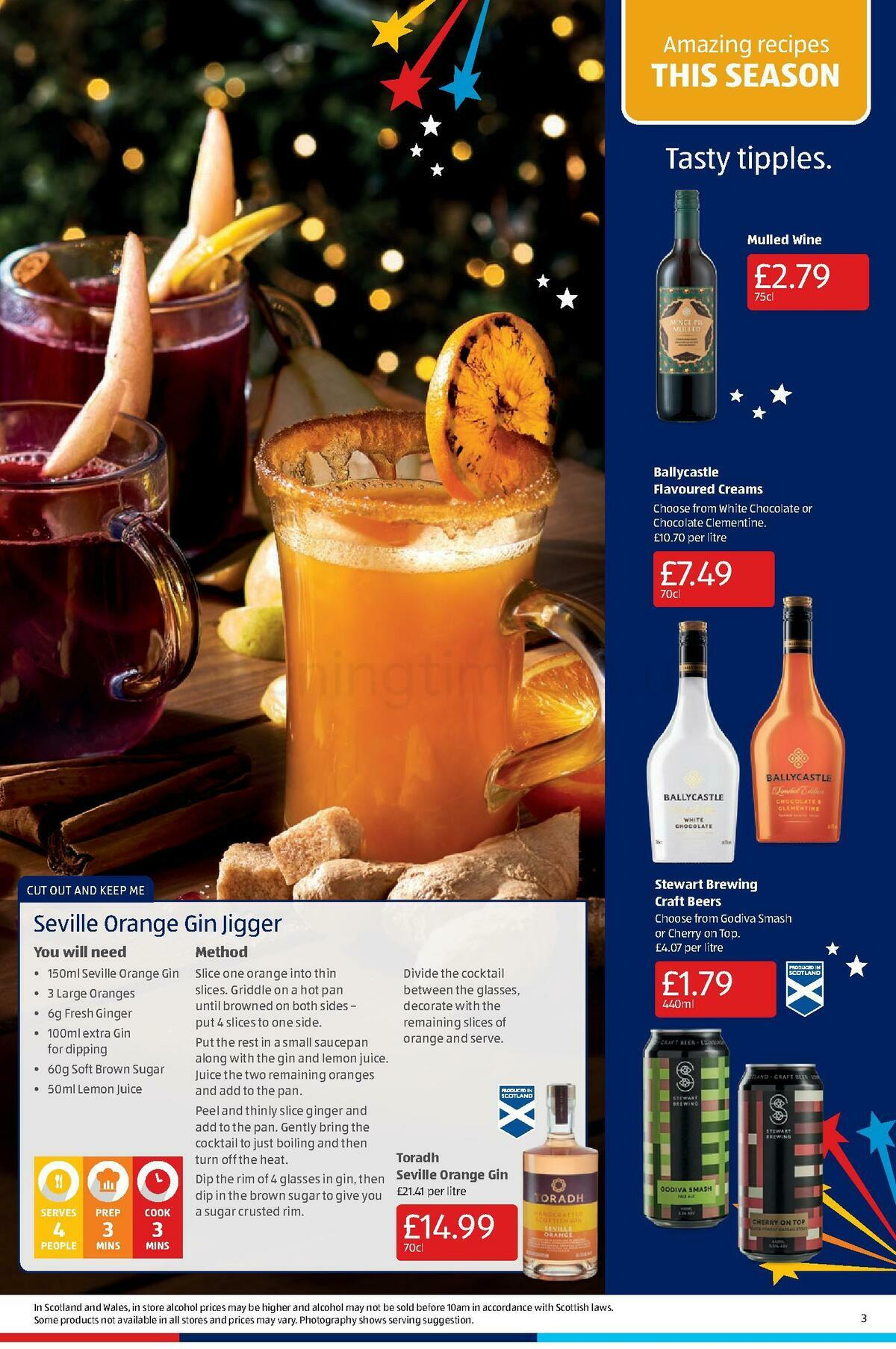 ALDI Scottish Offers from 6 November