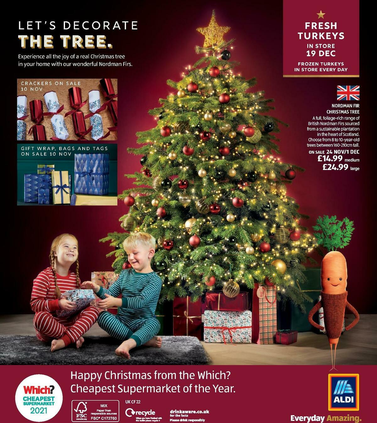 ALDI Christmas Brochure Offers from 18 November