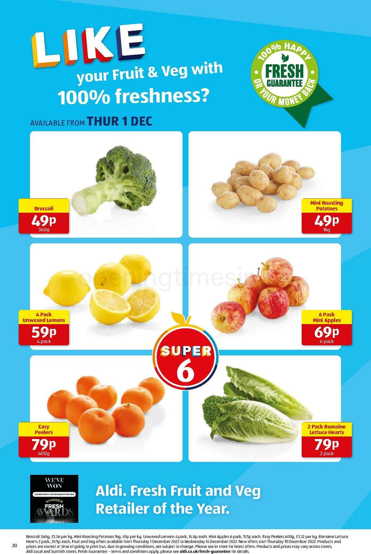 ALDI Offers from 4 December