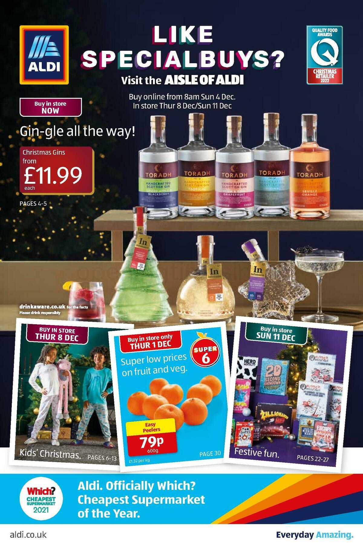 ALDI Scottish Offers from 4 December