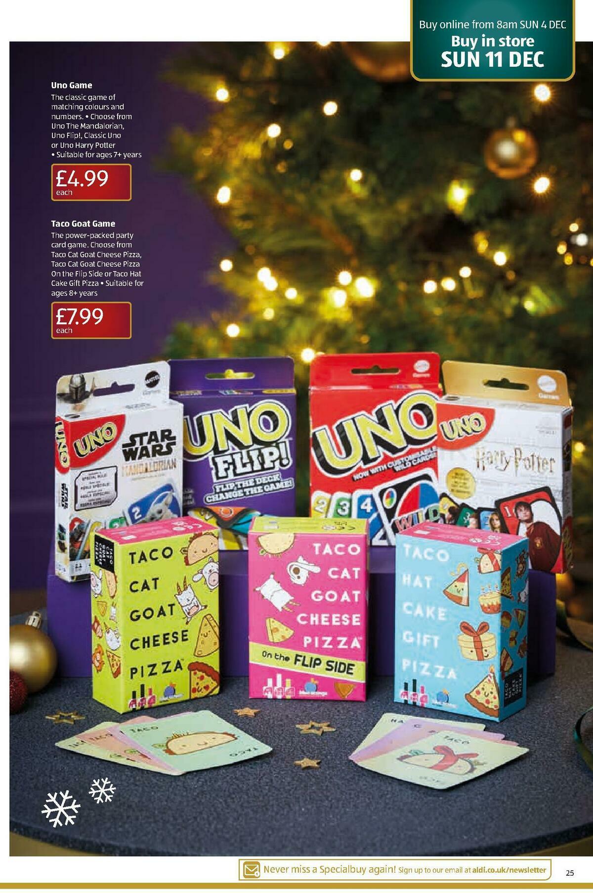 ALDI Scottish Offers from 4 December