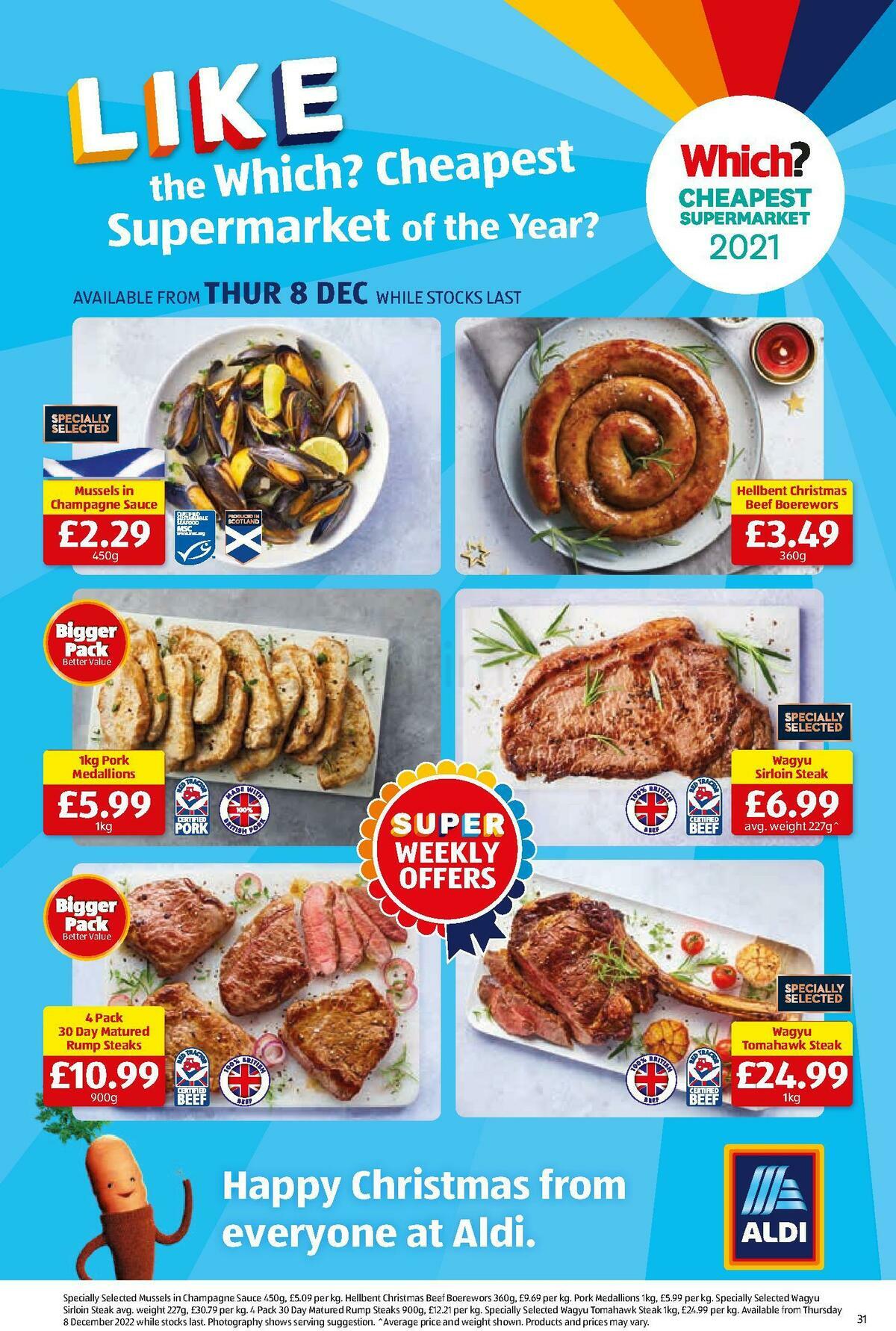 ALDI Scottish Offers from 4 December