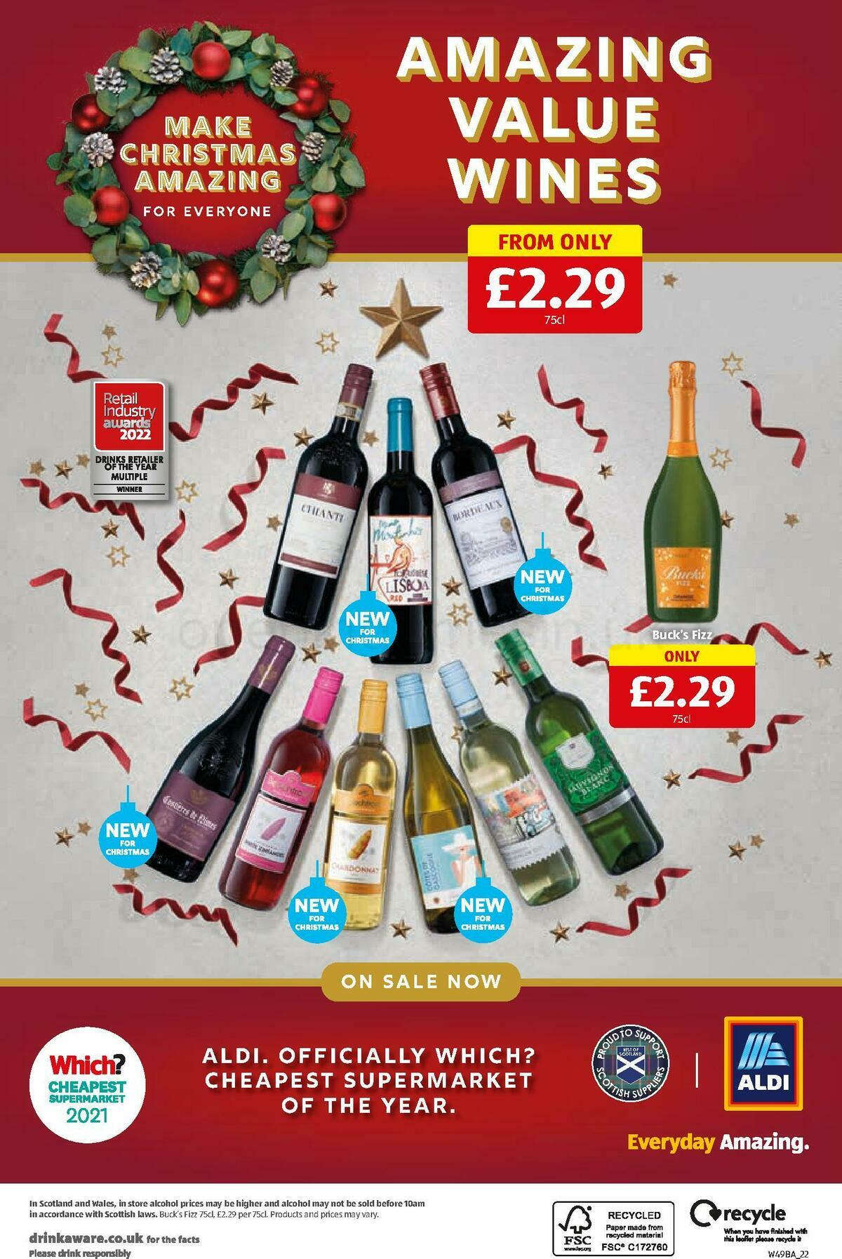 ALDI Scottish Offers from 4 December