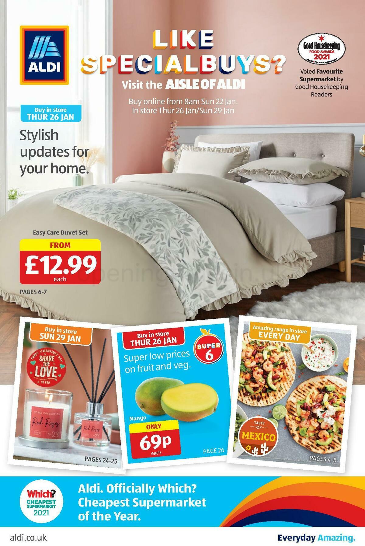 ALDI Offers from 22 January