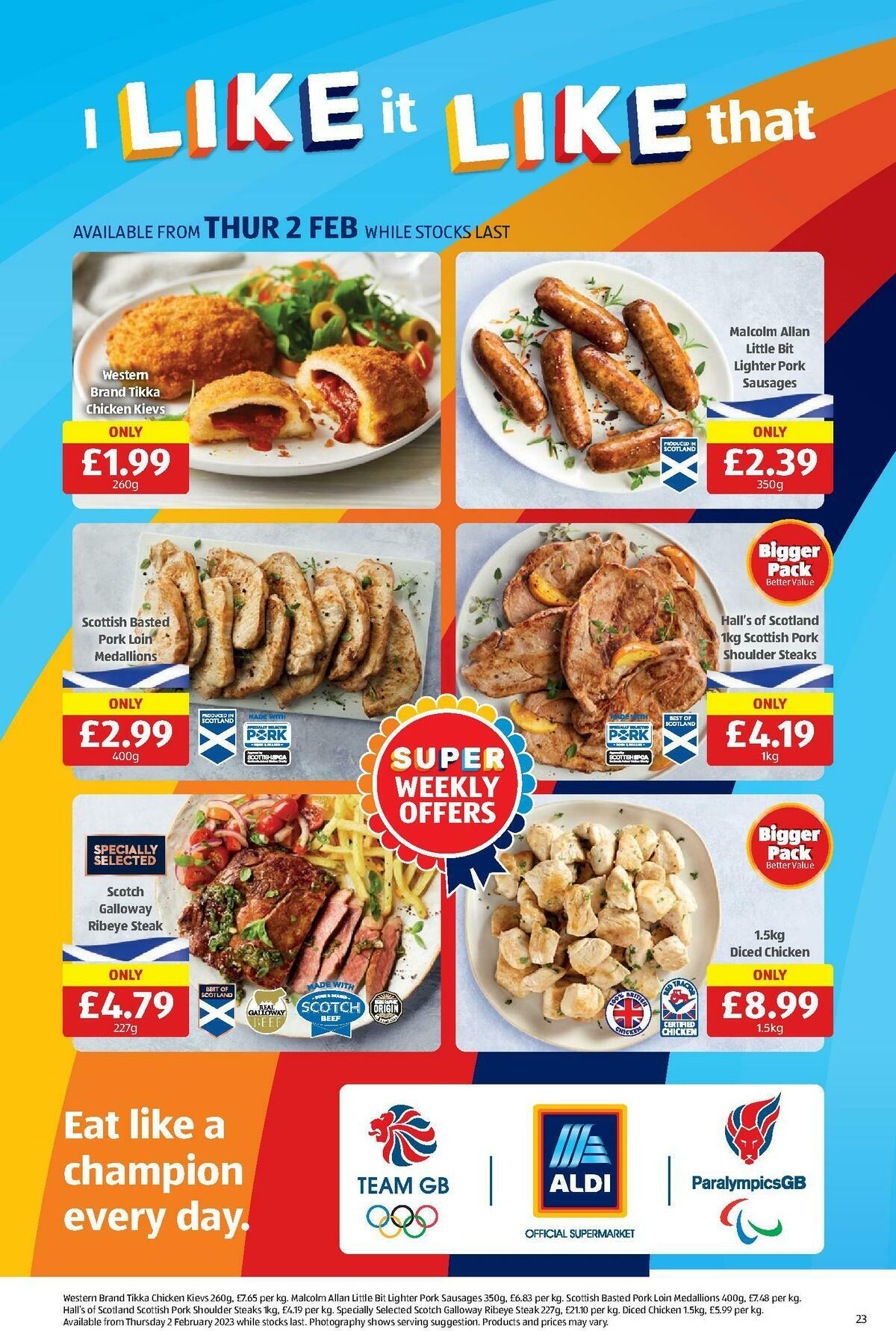 ALDI Scottish Offers from 29 January
