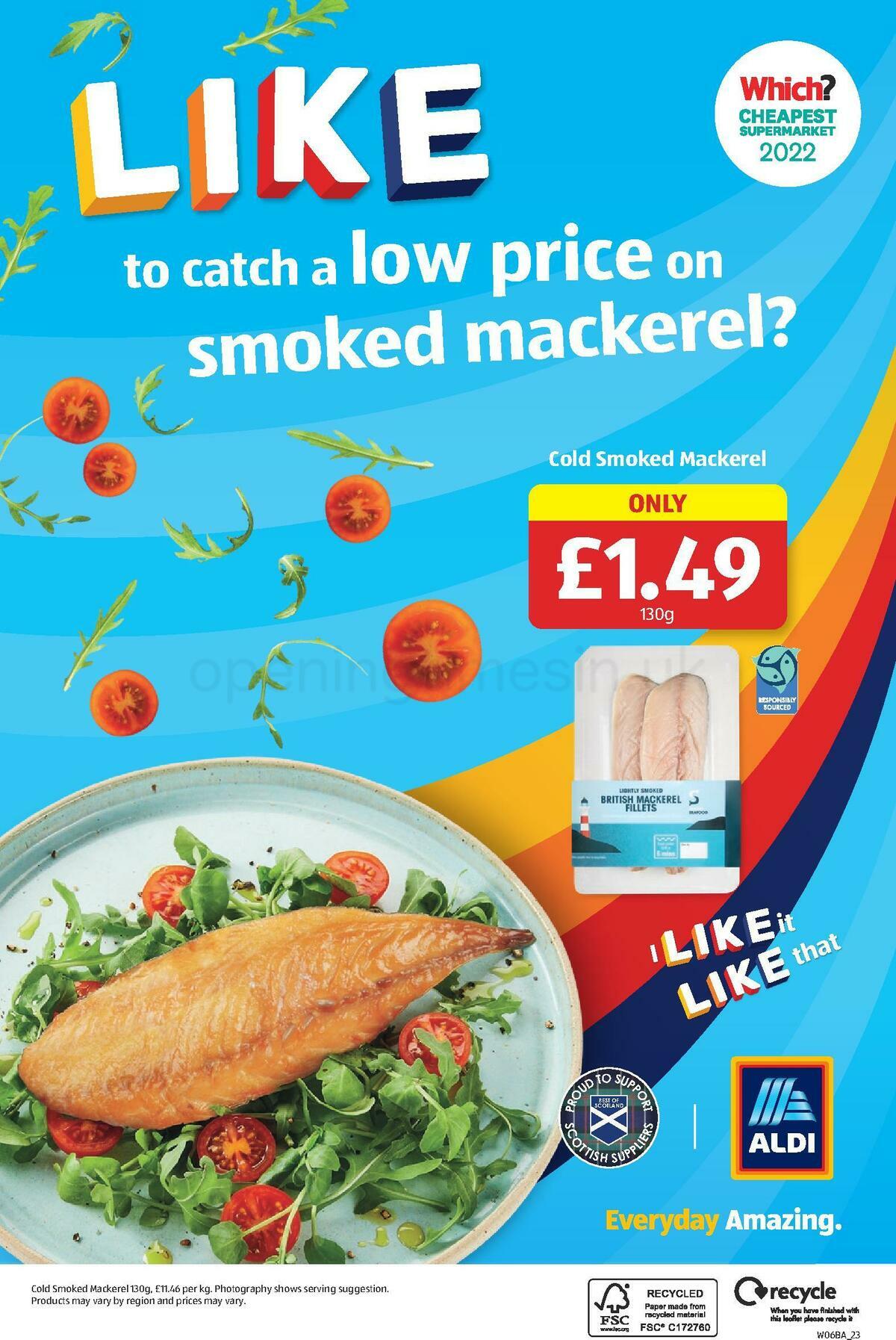ALDI Scottish Offers from 6 February