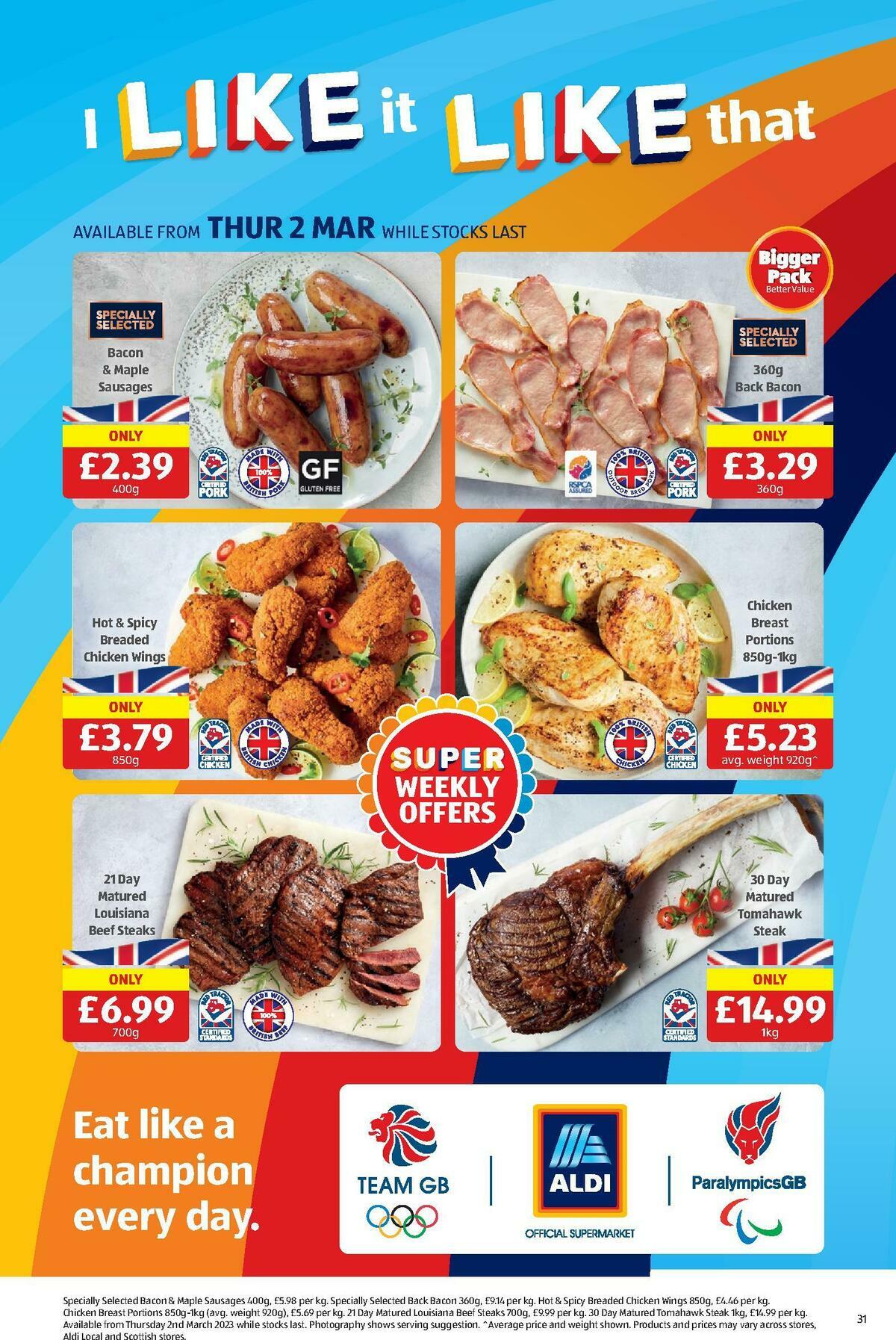 ALDI Offers from 26 February
