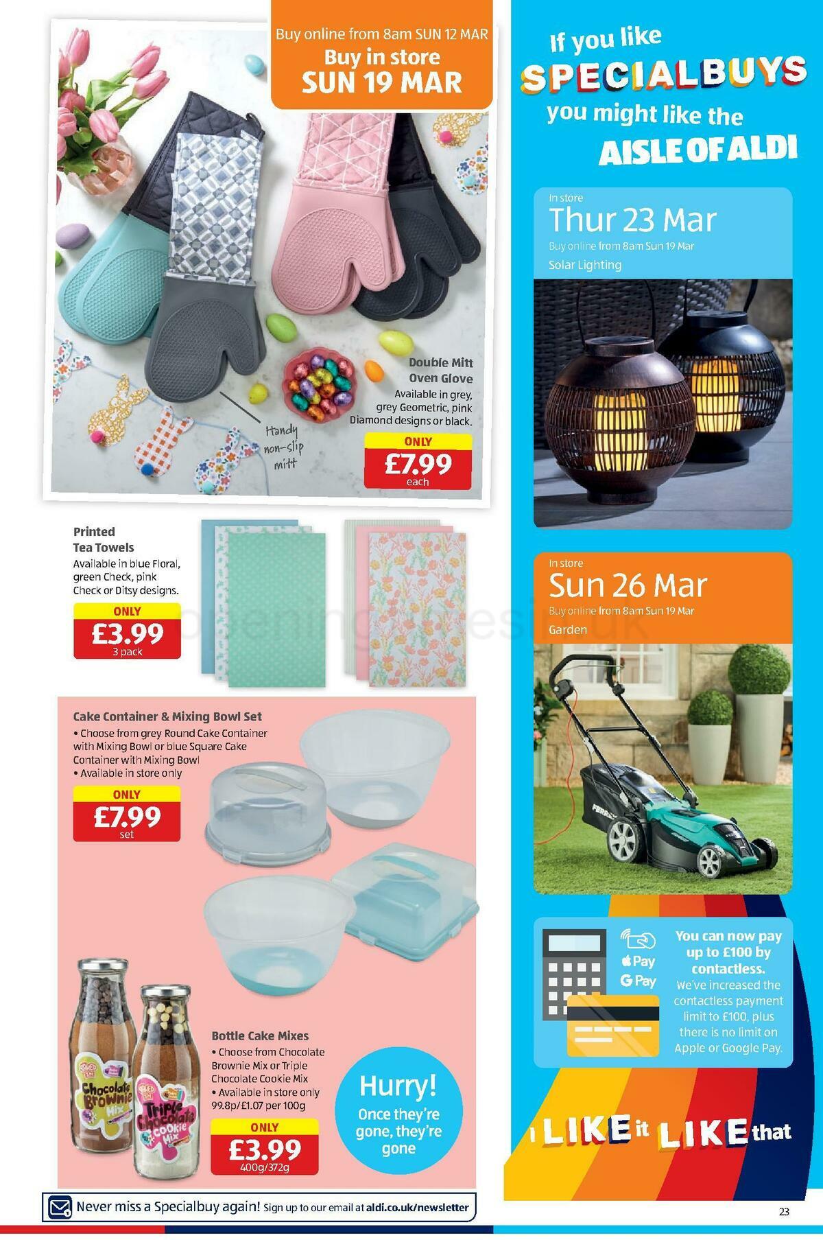 ALDI Offers from 12 March