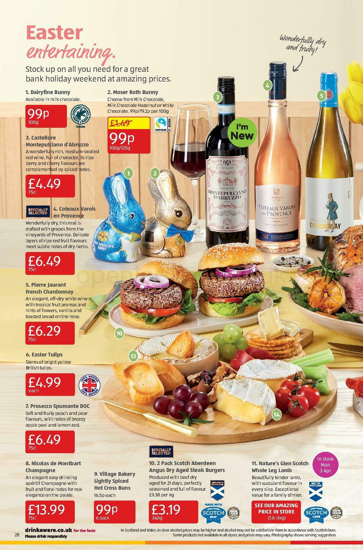 ALDI Scottish Offers from 12 March