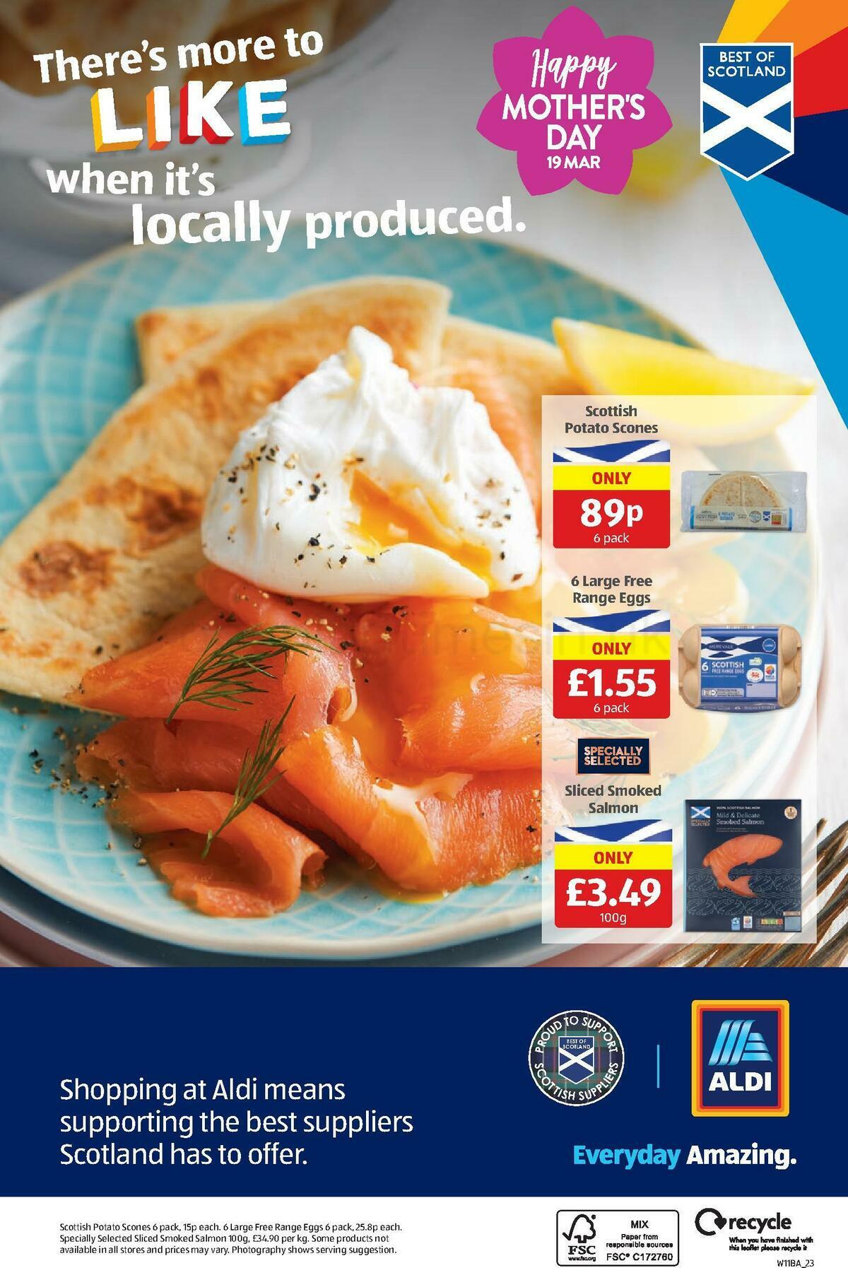 ALDI Scottish Offers from 12 March