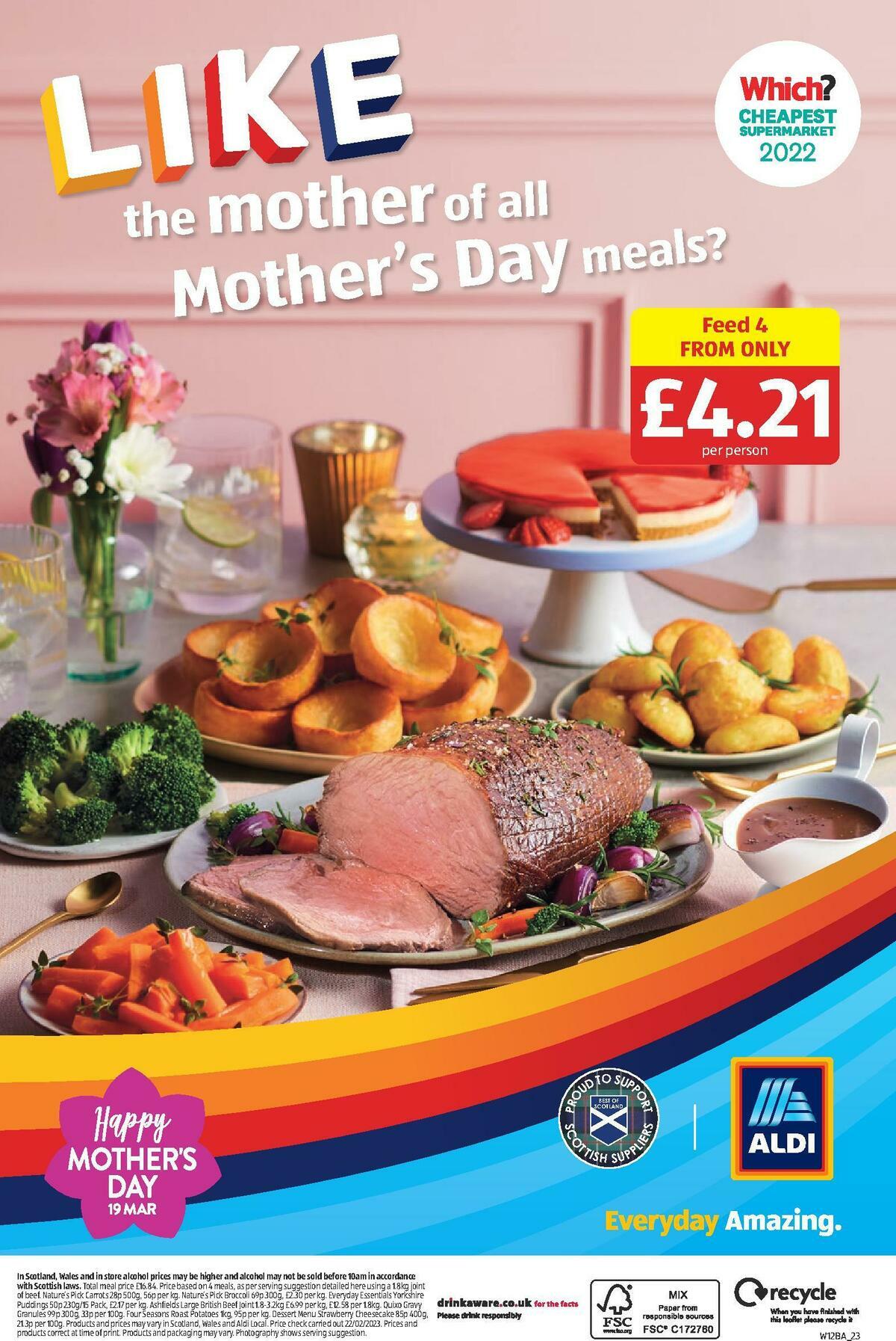 ALDI Scottish Offers from 19 March