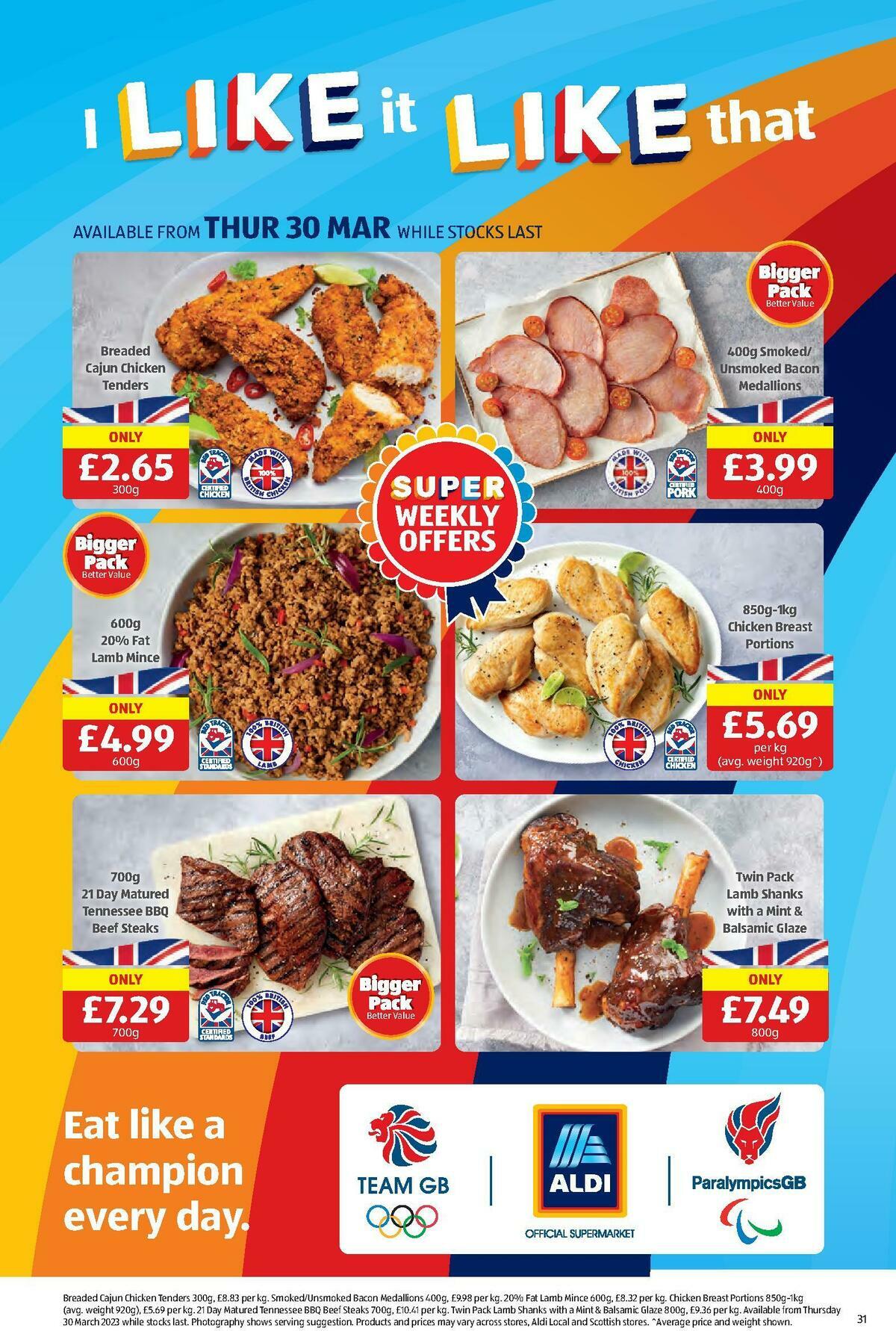 ALDI Offers from 26 March