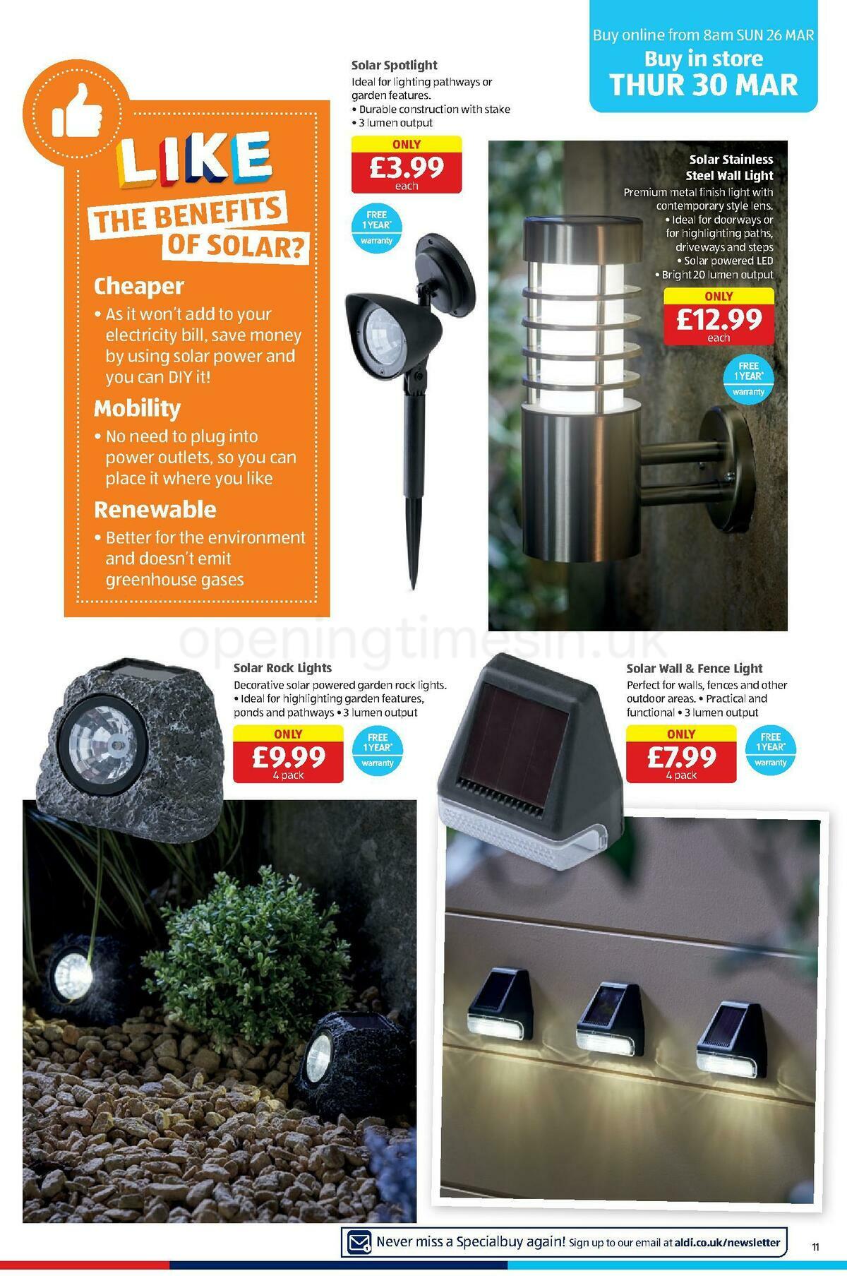 ALDI Scottish Offers from 26 March