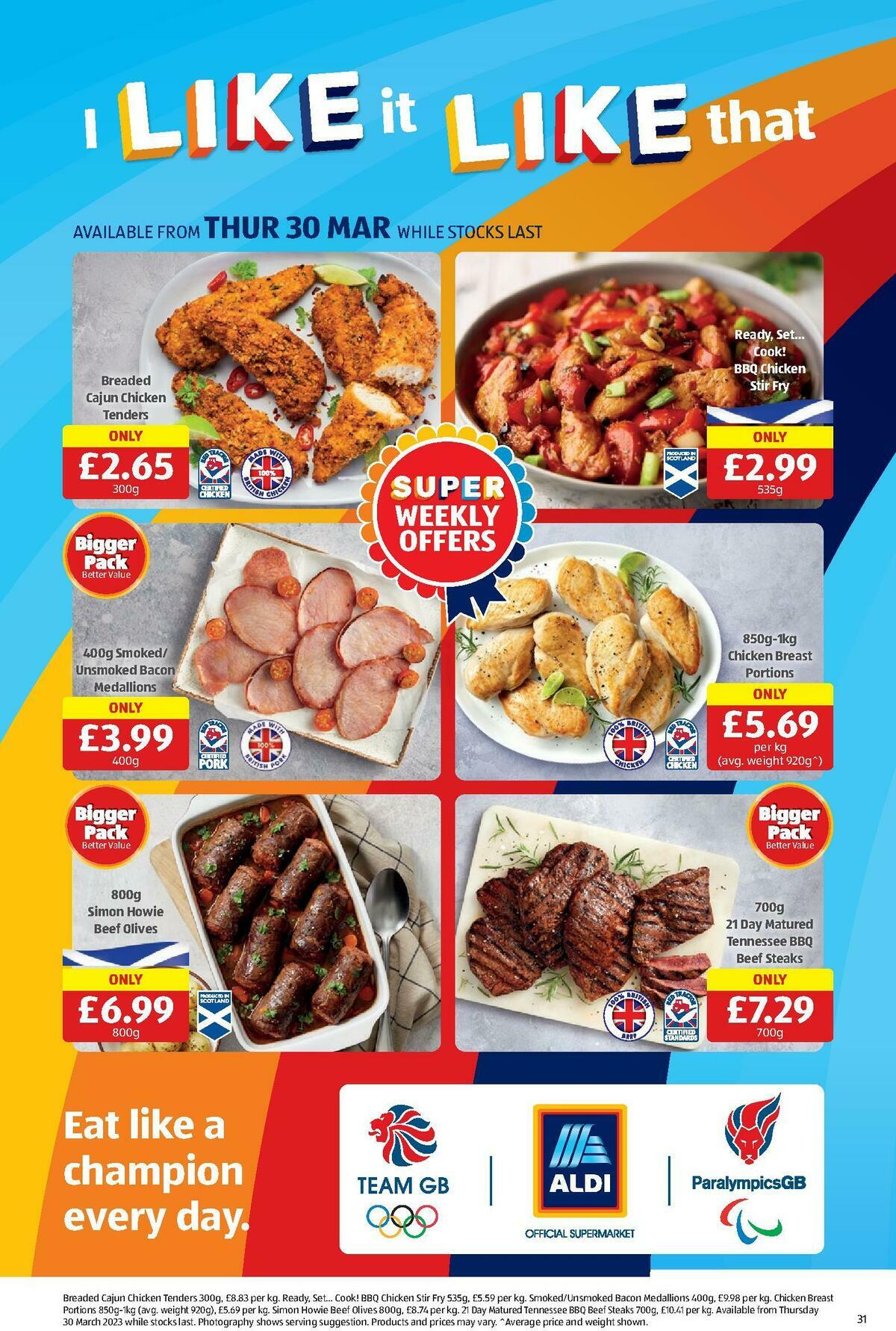 ALDI Scottish Offers from 26 March