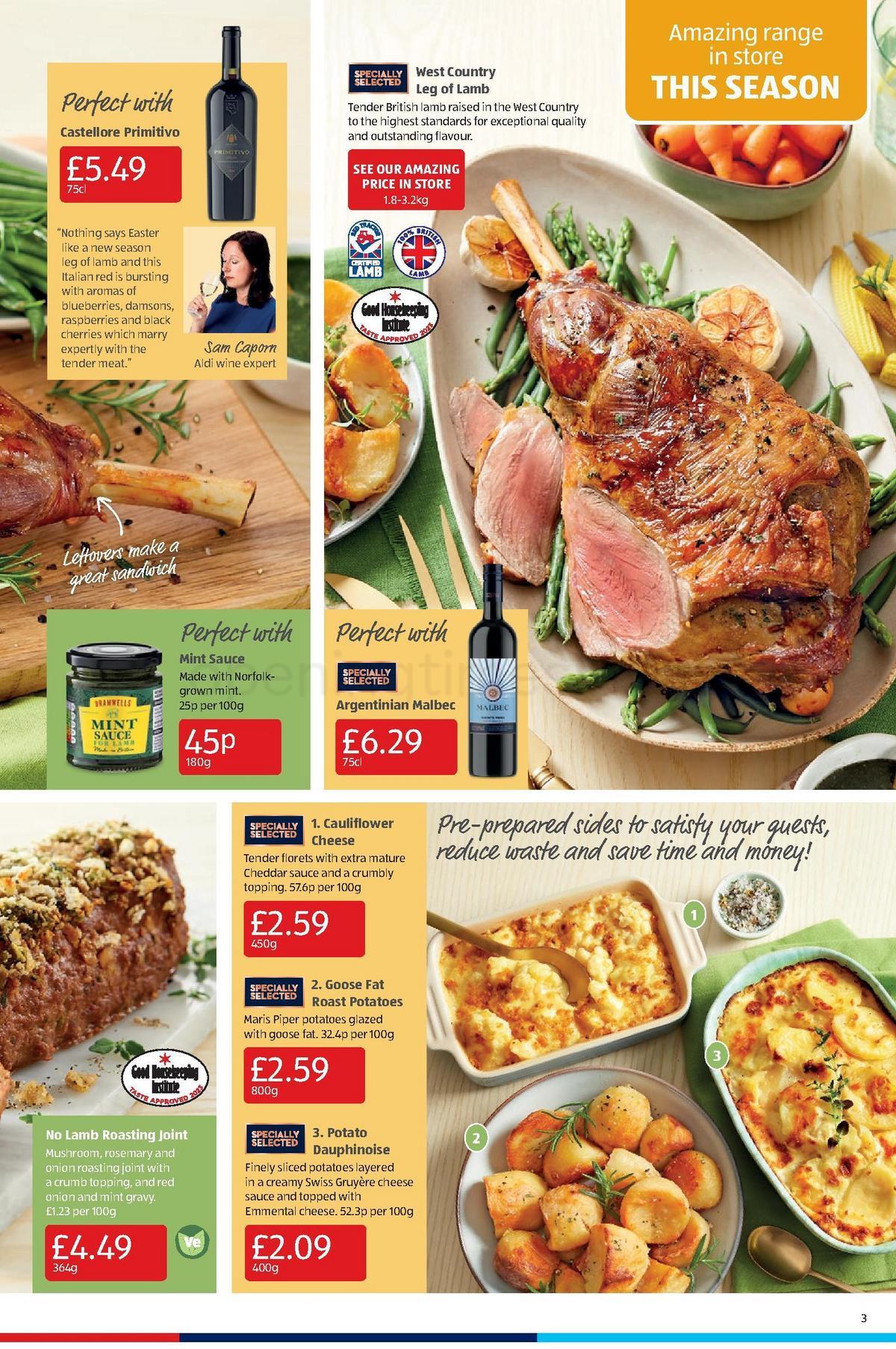 ALDI Offers from 2 April