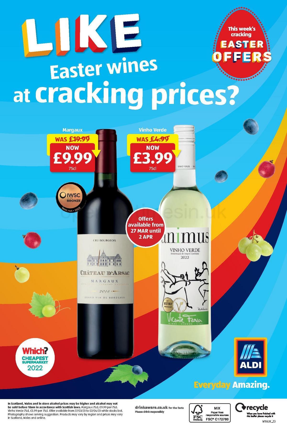 ALDI Offers from 2 April