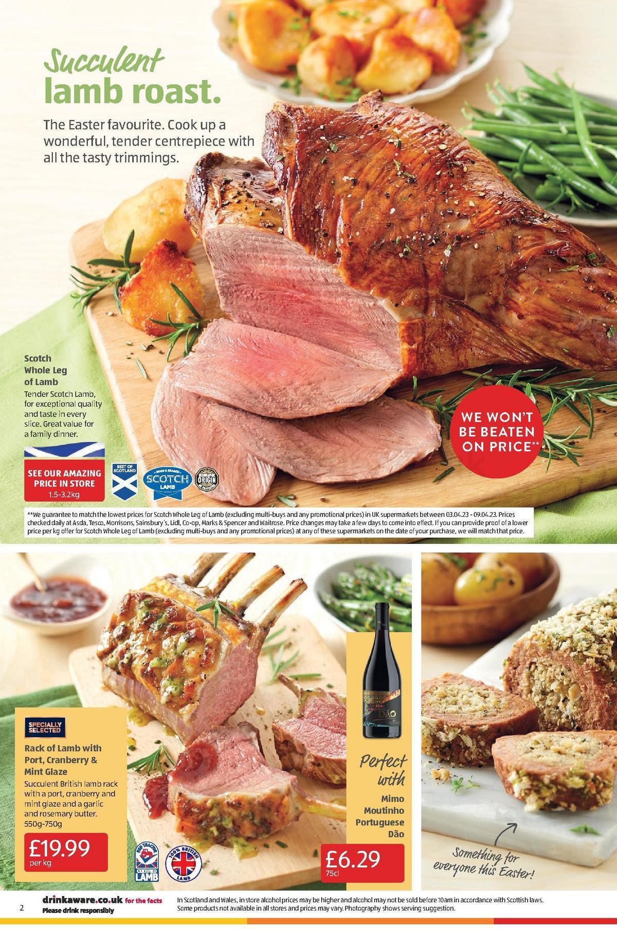 ALDI Scottish Offers from 2 April