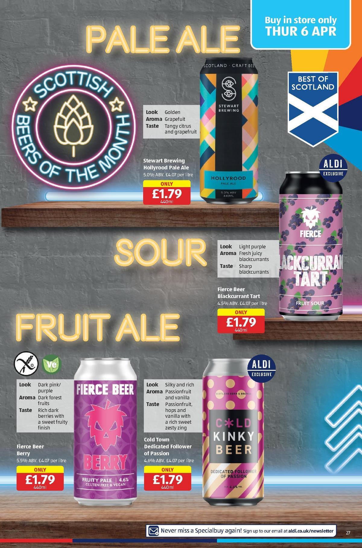 ALDI Scottish Offers from 2 April