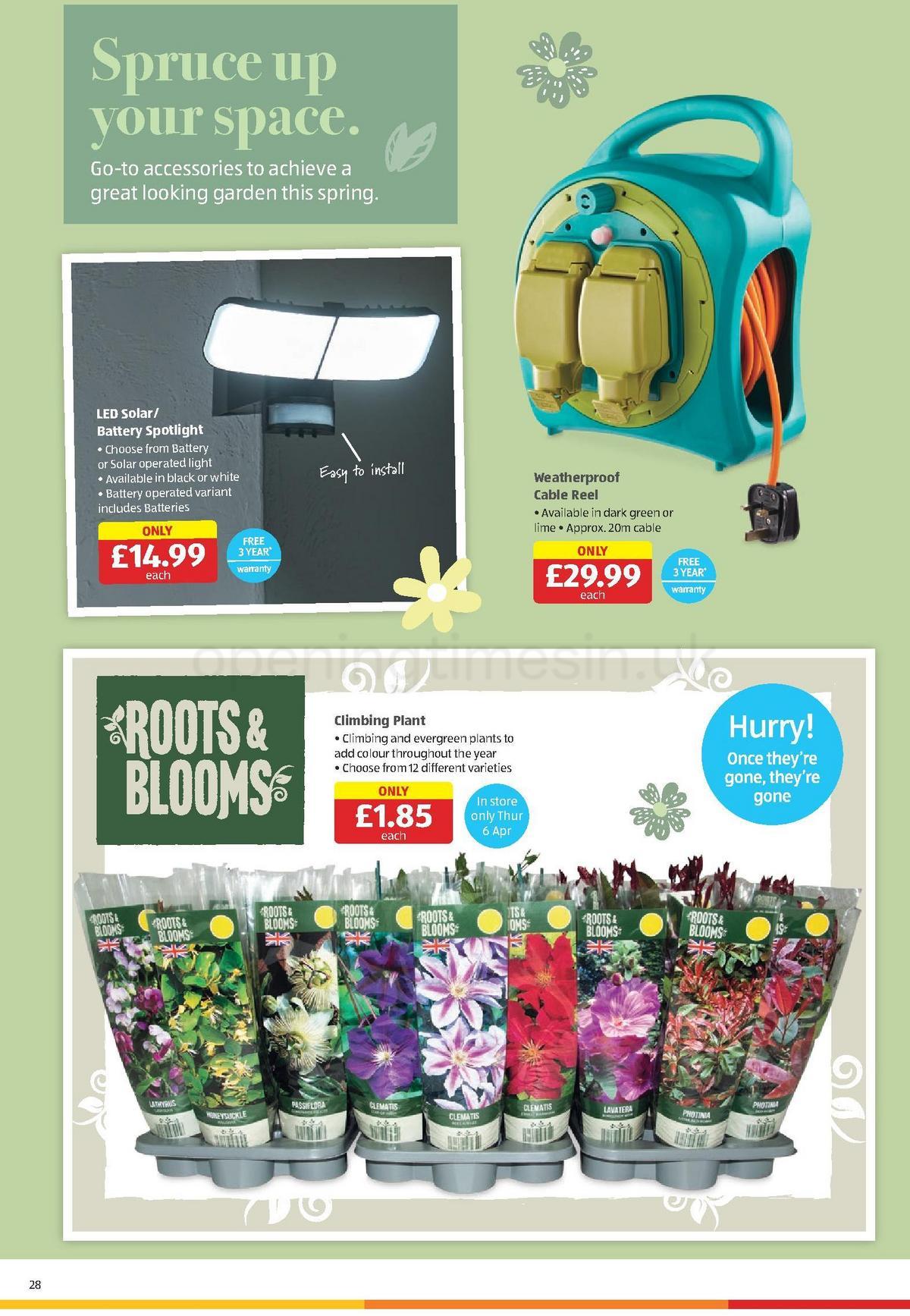 ALDI Scottish Offers from 2 April