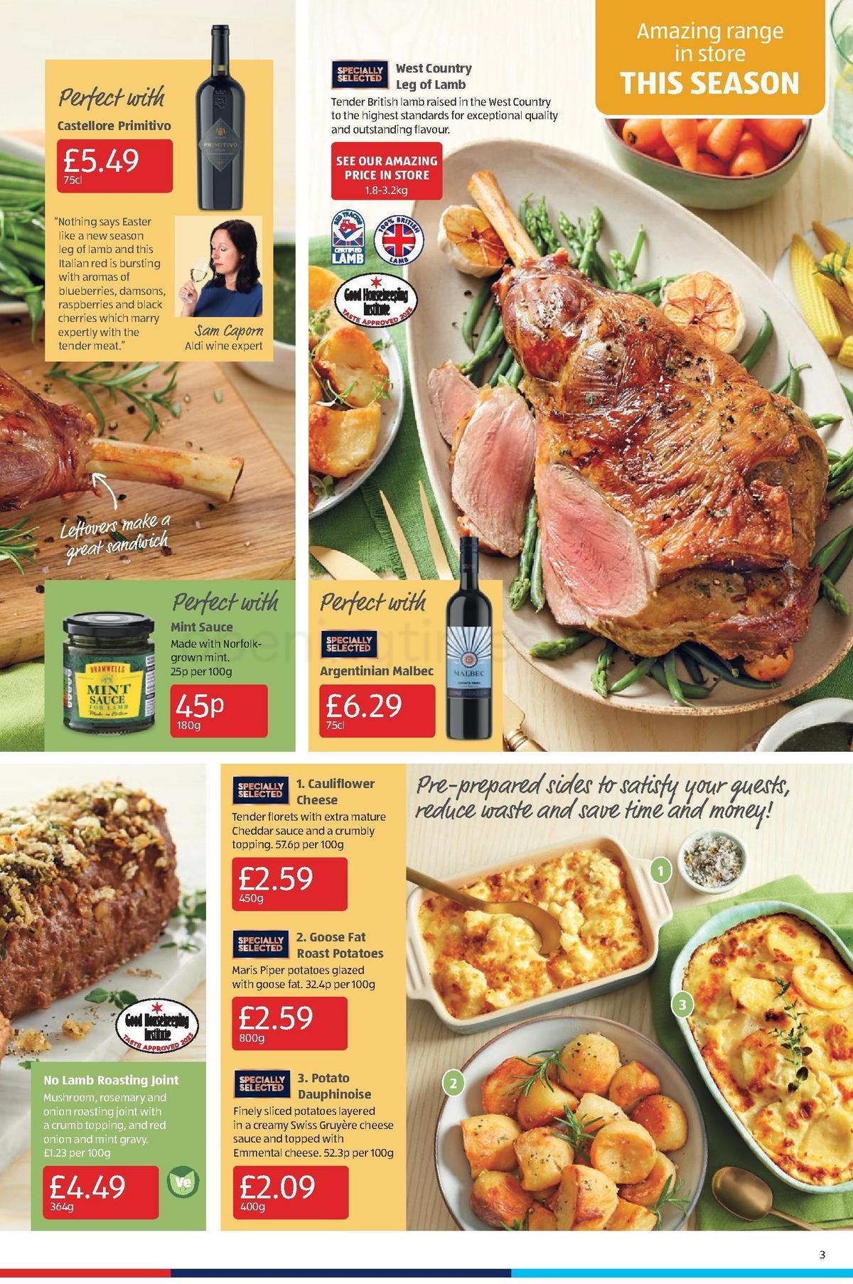 ALDI Scottish Offers from 2 April