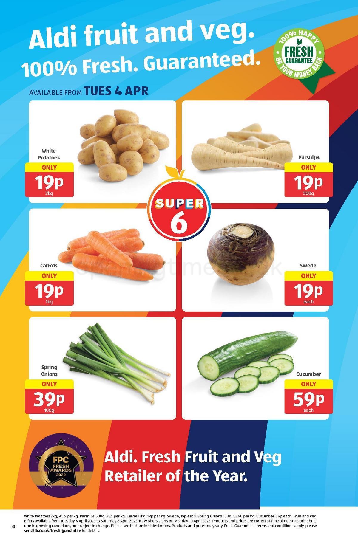 ALDI Scottish Offers from 2 April