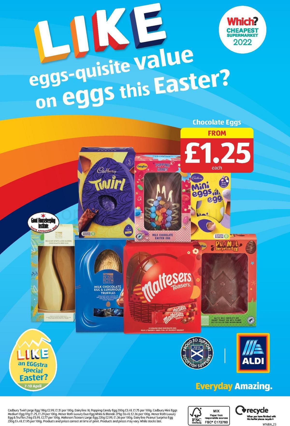 ALDI Scottish Offers from 2 April