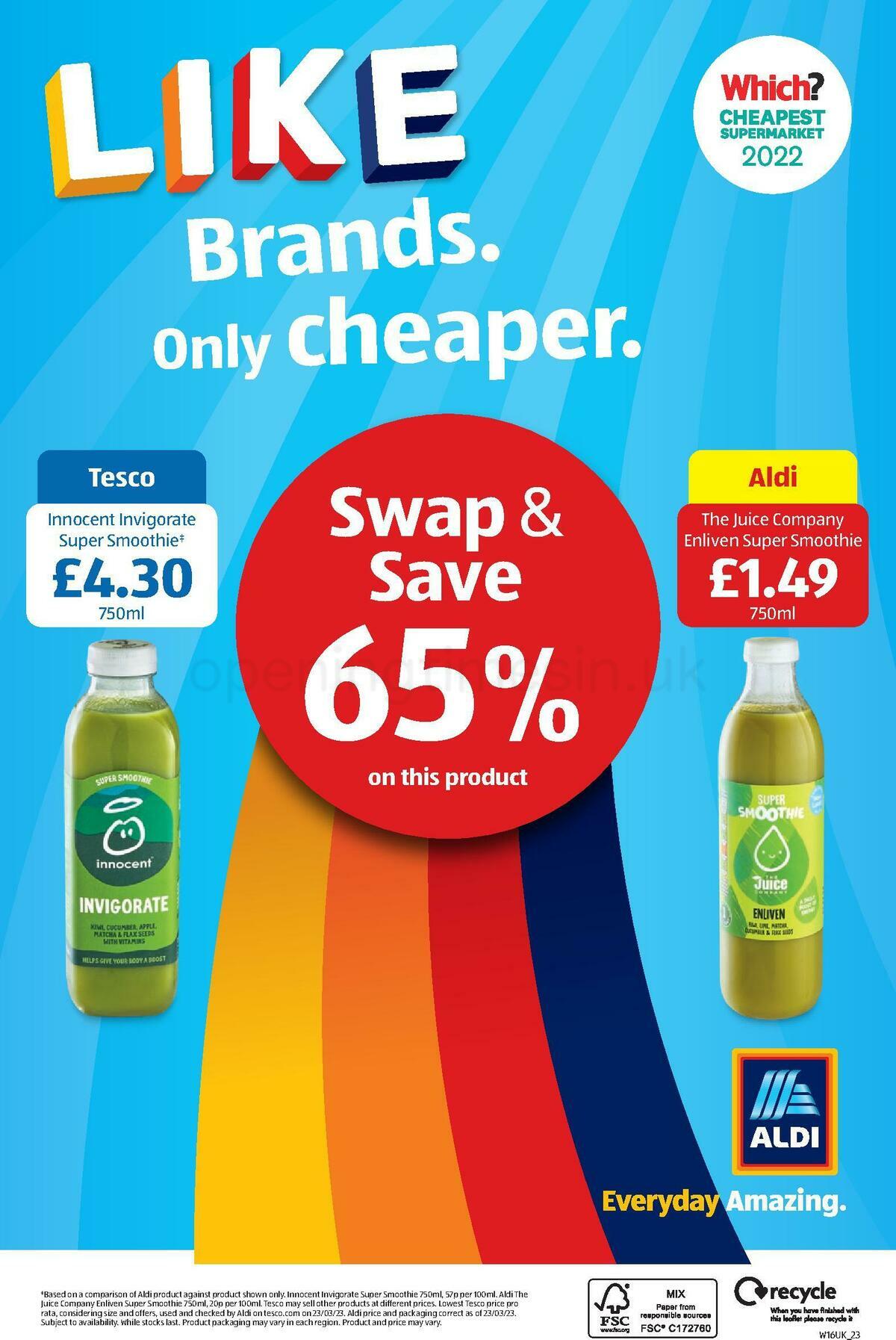 ALDI Offers from 16 April