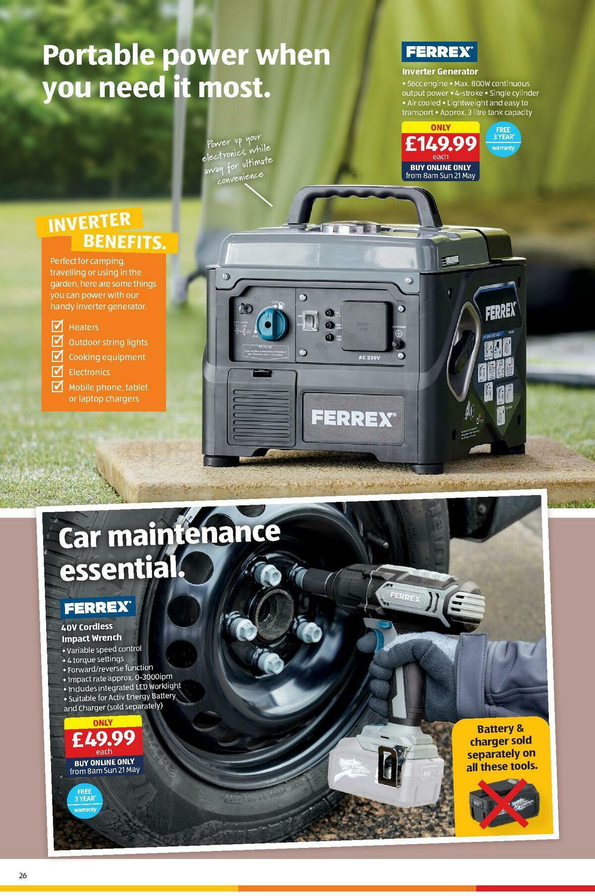 ALDI Offers from 21 May