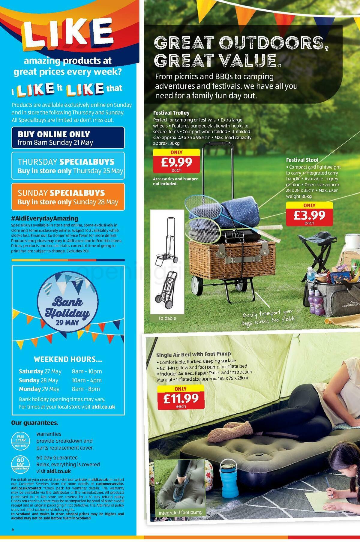 ALDI Offers from 21 May