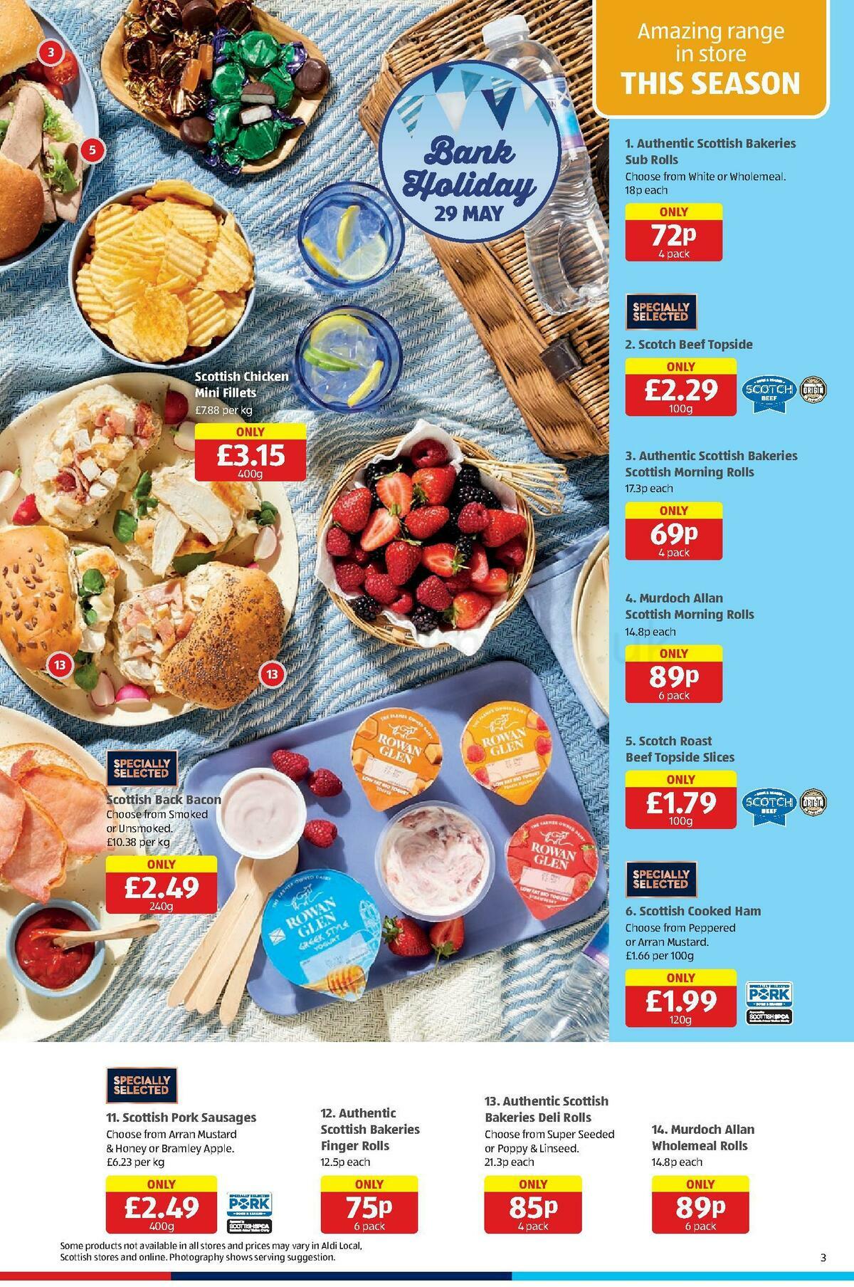 ALDI Scottish Offers from 21 May