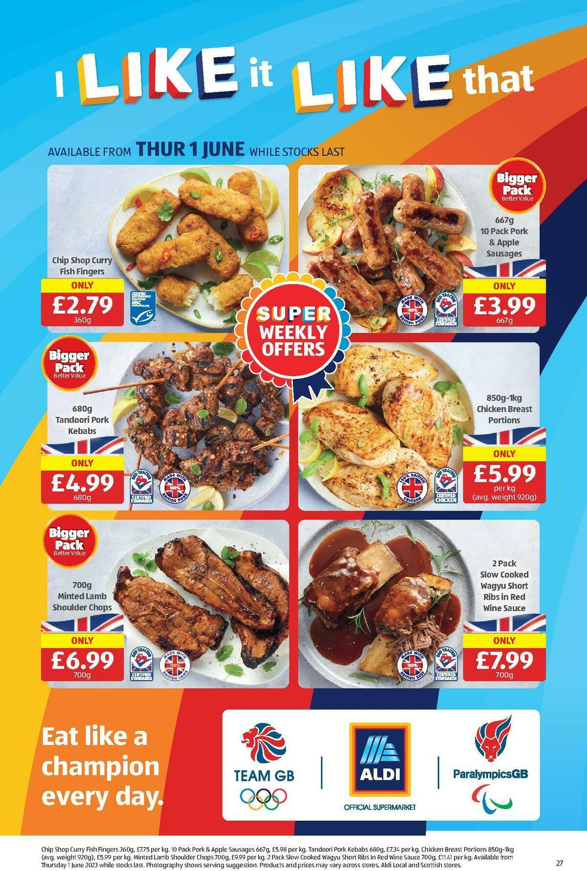 ALDI Offers from 28 May