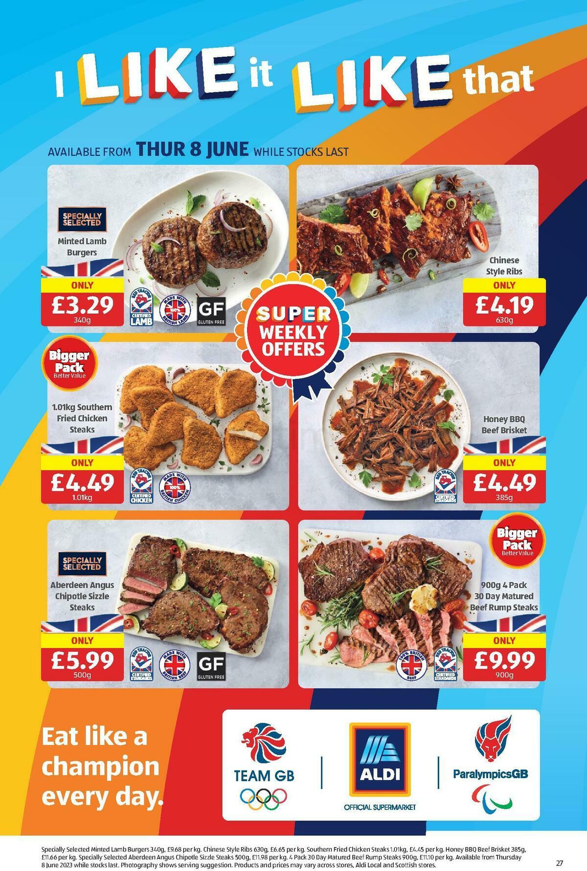ALDI Offers from 4 June